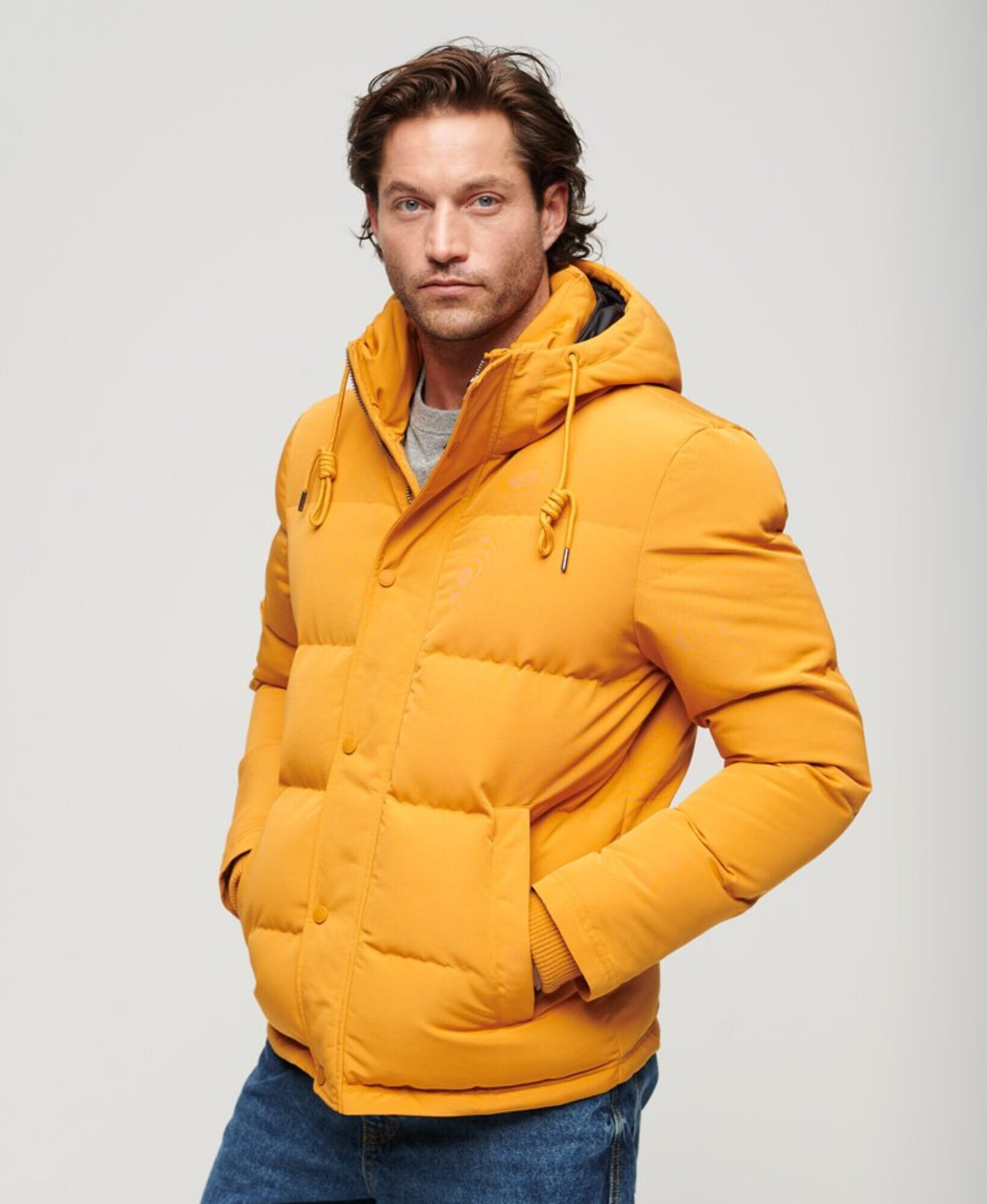 Superdry Zimná bunda 'Everest' žltá / čierna - Pepit.sk