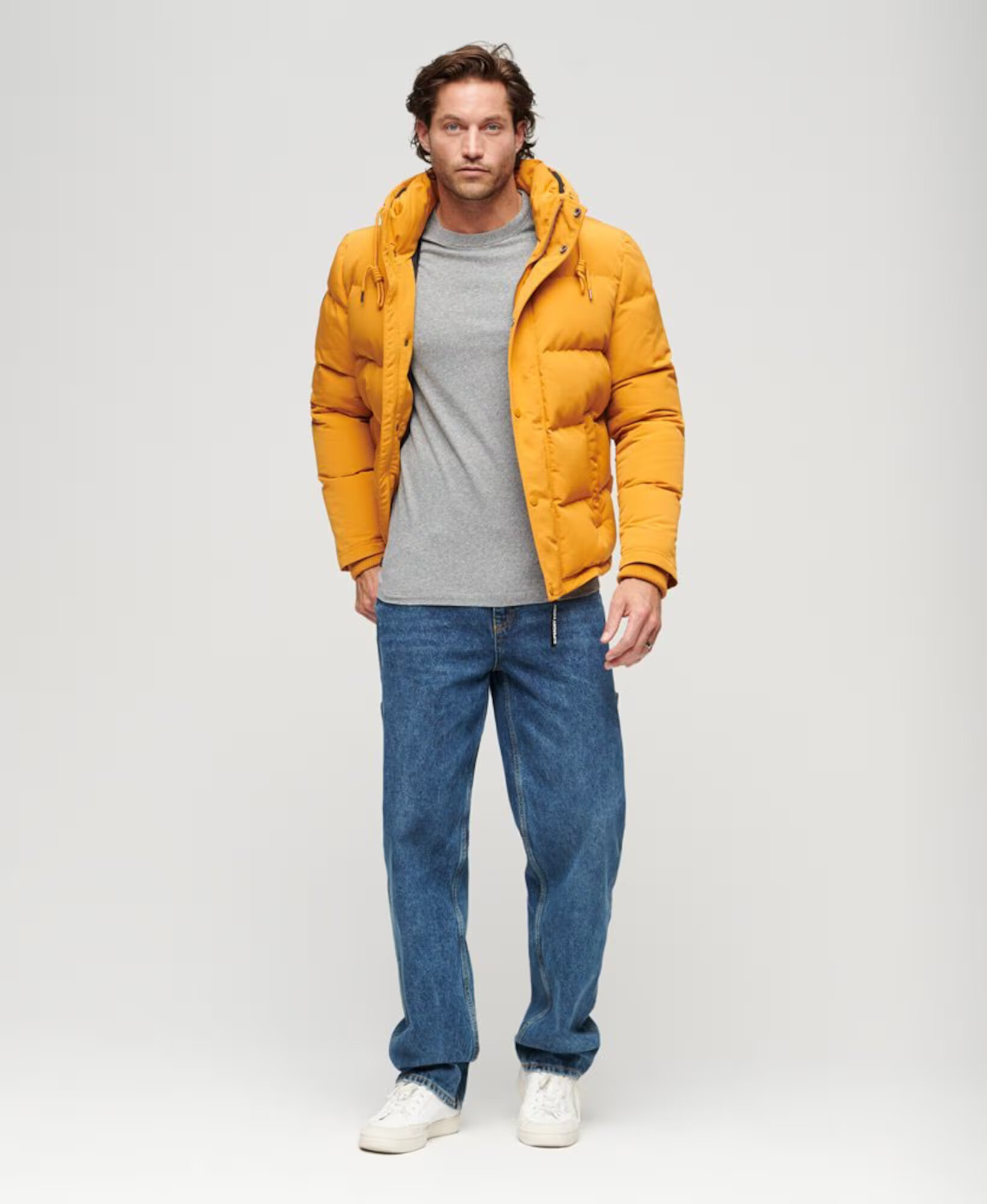 Superdry Zimná bunda 'Everest' žltá / čierna - Pepit.sk