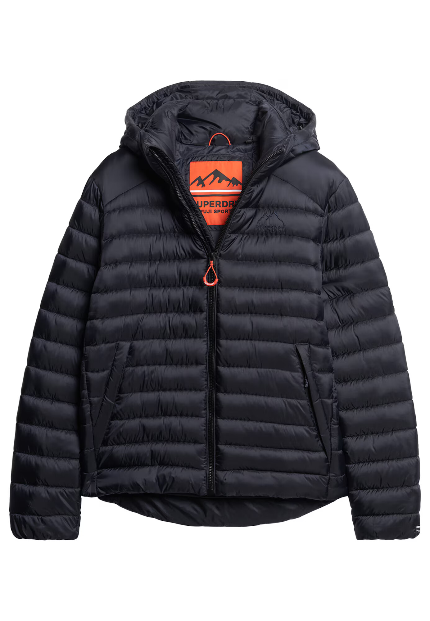 Superdry Zimná bunda 'Fuji ' námornícka modrá / oranžová - Pepit.sk