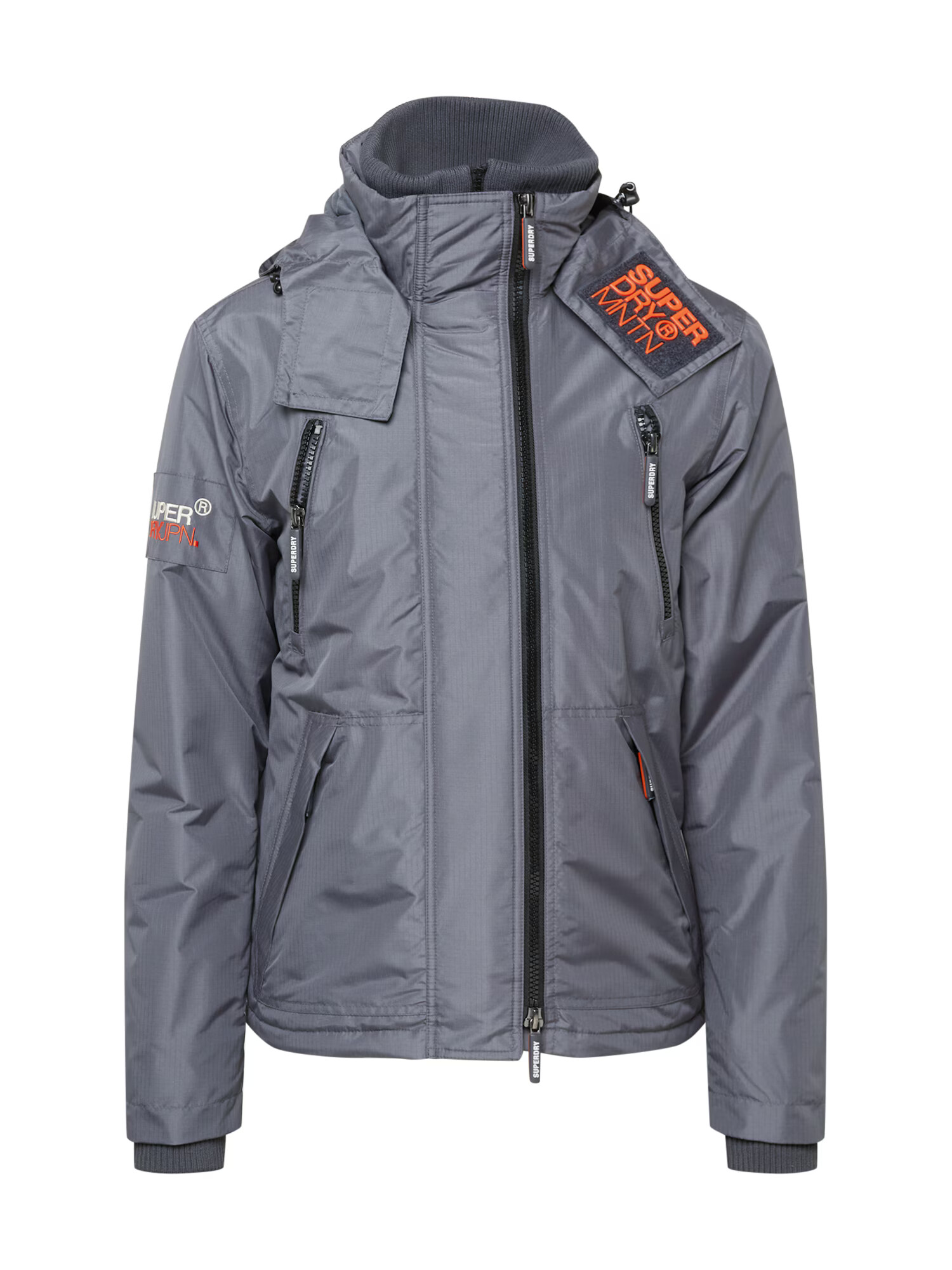 Superdry Zimná bunda 'Mountain' antracitová / oranžová - Pepit.sk