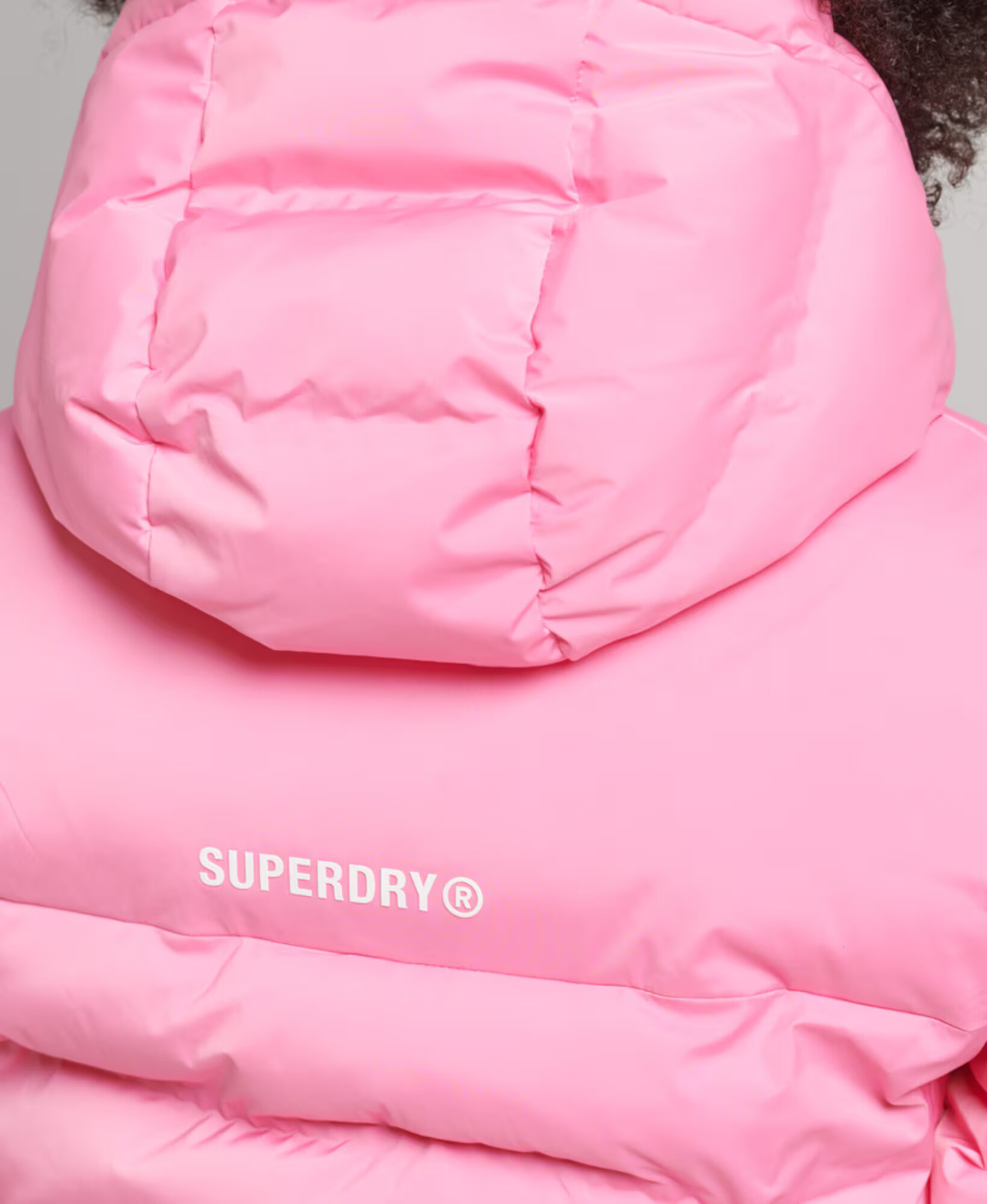 Superdry Zimná bunda svetloružová - Pepit.sk