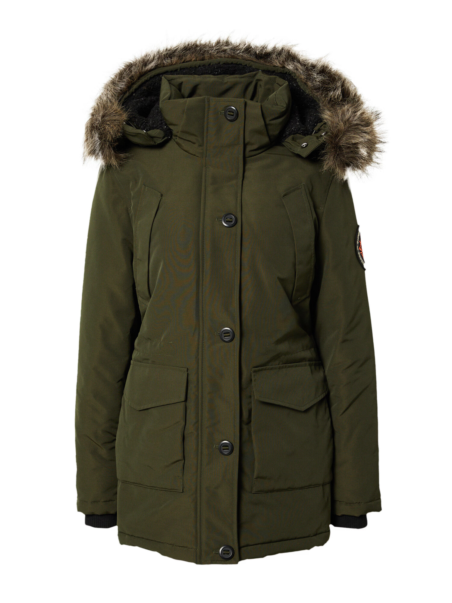 Superdry Zimná parka 'EVEREST' kaki - Pepit.sk