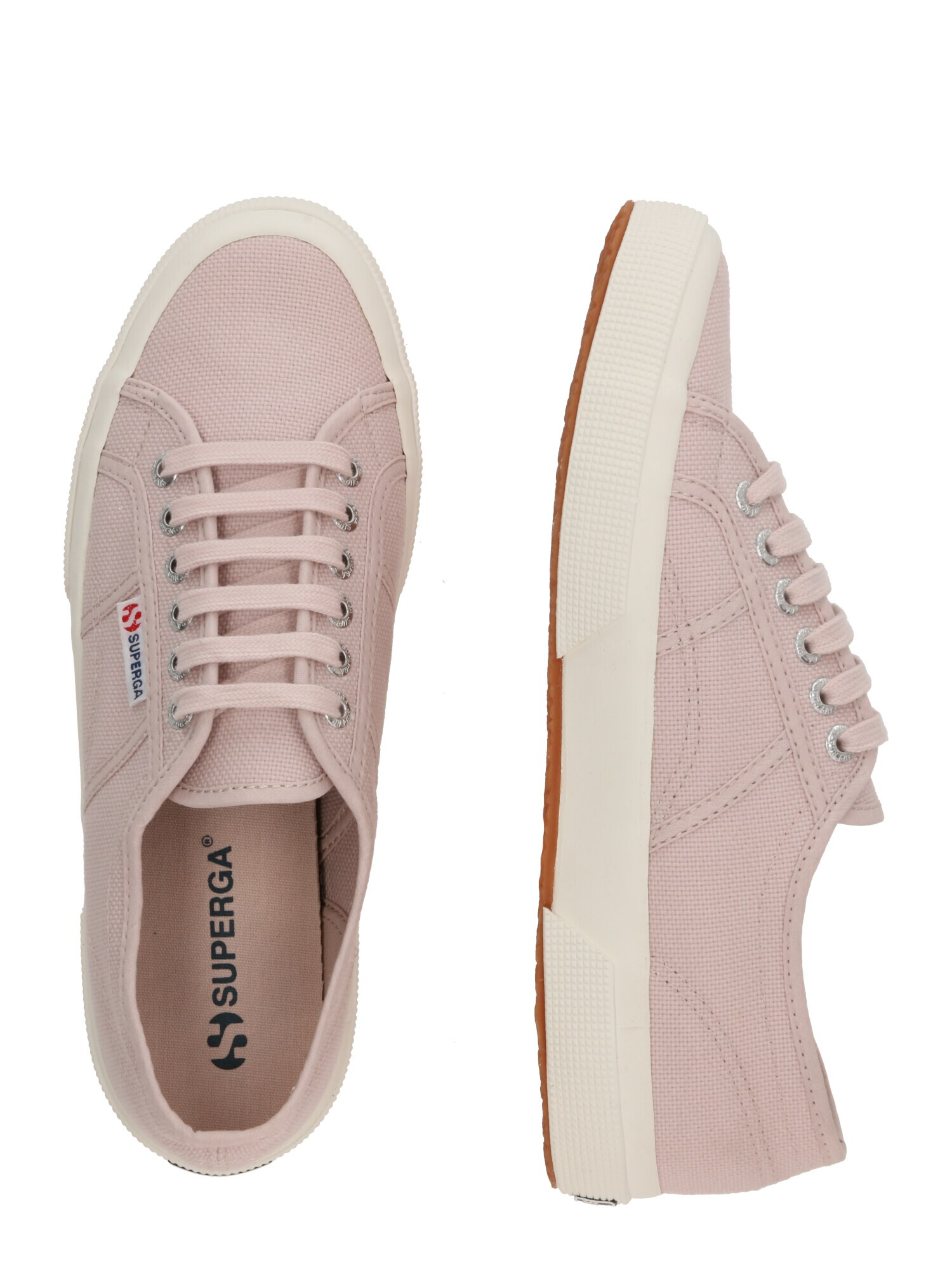 SUPERGA Nízke tenisky '2750 Cotu Classic' pastelovo fialová / červená / biela - Pepit.sk