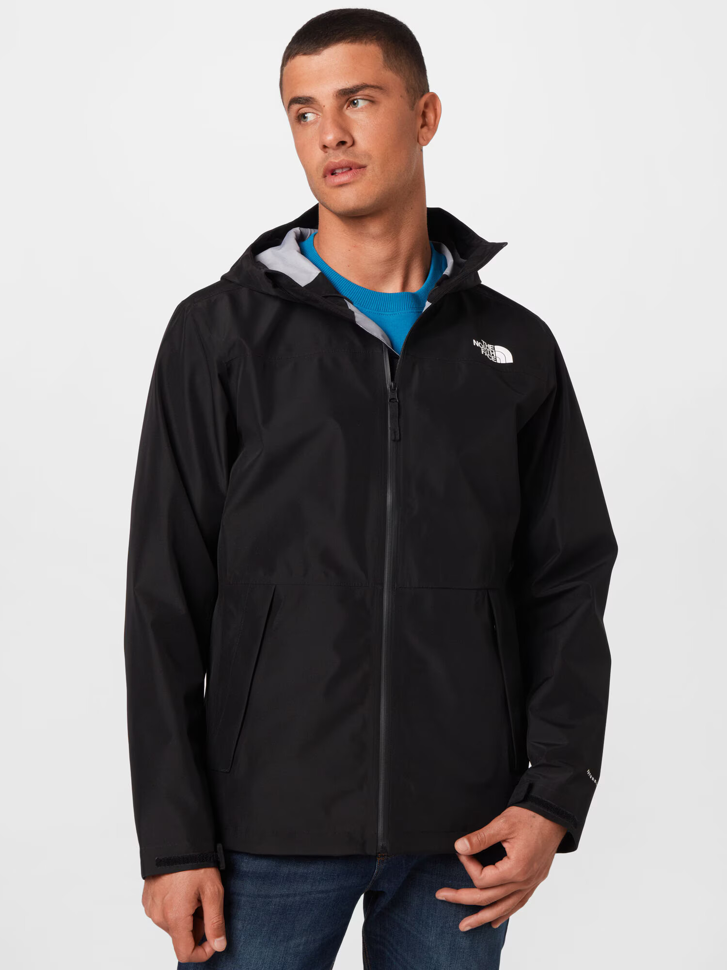 THE NORTH FACE Outdoorová bunda 'DRYZZLE FutureLight™' čierna / biela - Pepit.sk