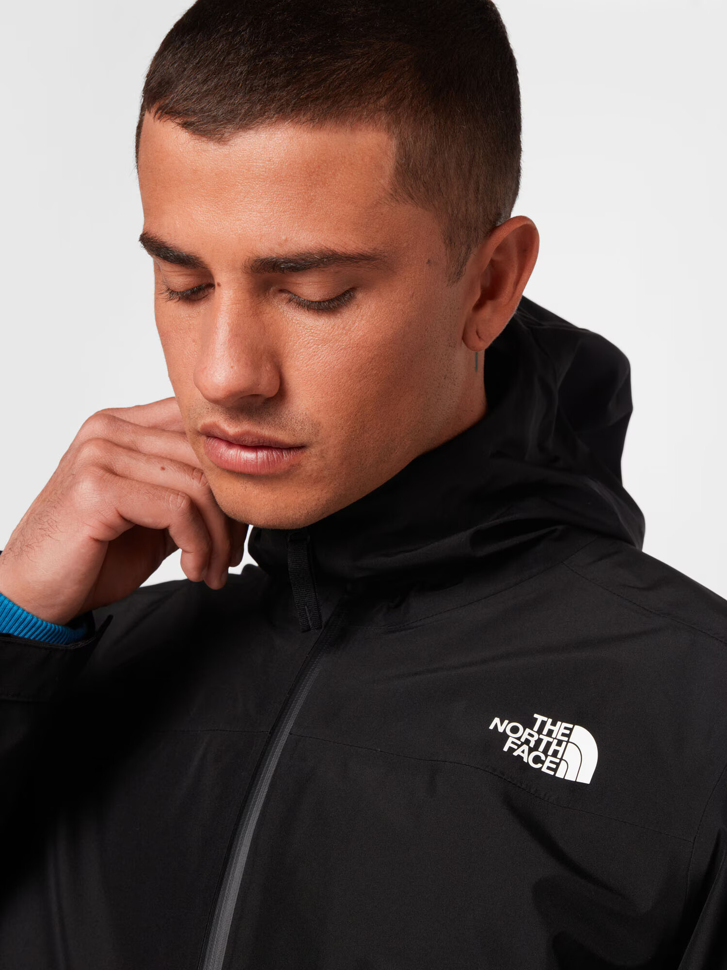 THE NORTH FACE Outdoorová bunda 'DRYZZLE FutureLight™' čierna / biela - Pepit.sk