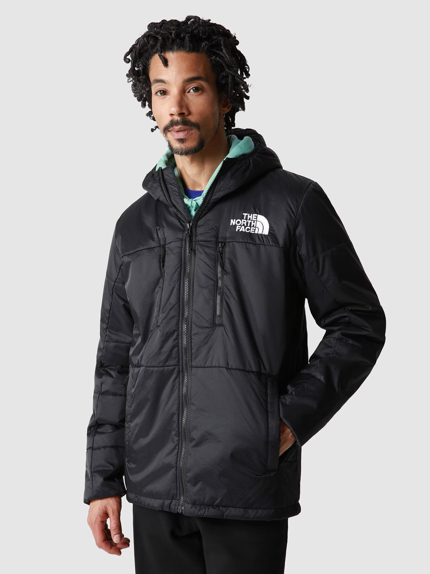 THE NORTH FACE Prechodná bunda 'HIMALAYAN' čierna / biela - Pepit.sk