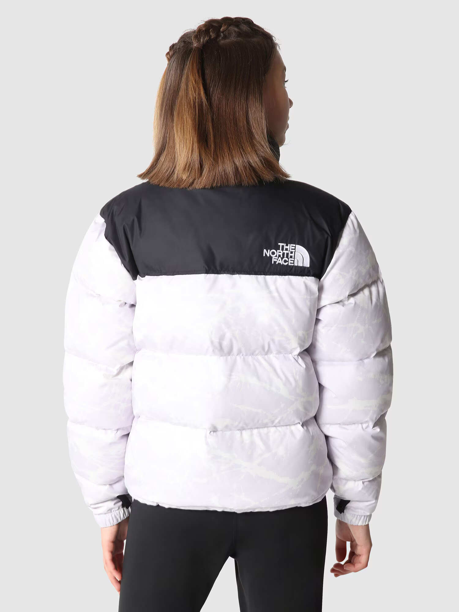 THE NORTH FACE Prechodná bunda 'RETRO NUPTSE' levanduľová / čierna - Pepit.sk