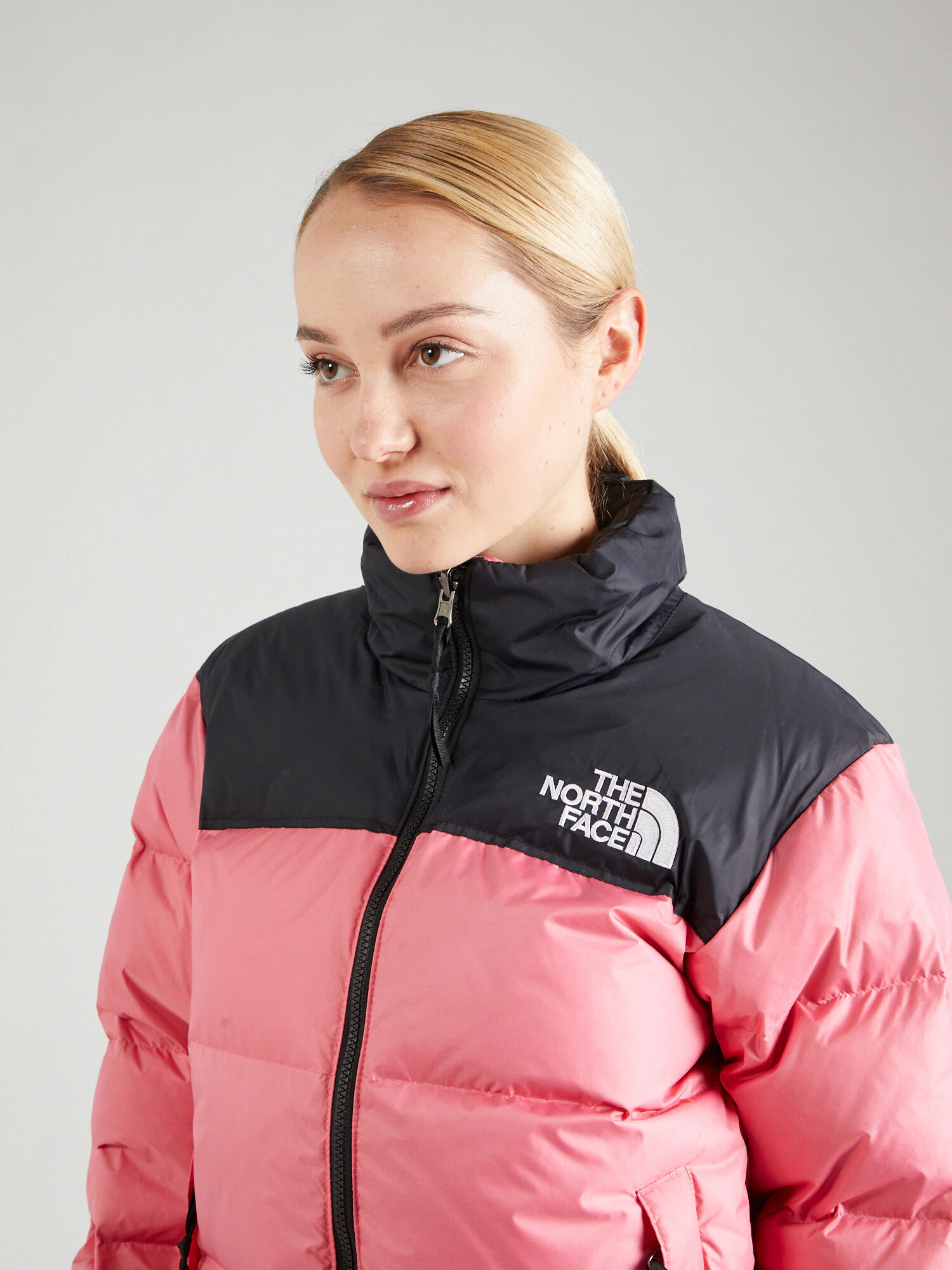 THE NORTH FACE Zimná bunda '1996 Retro Nuptse' staroružová / čierna / biela - Pepit.sk