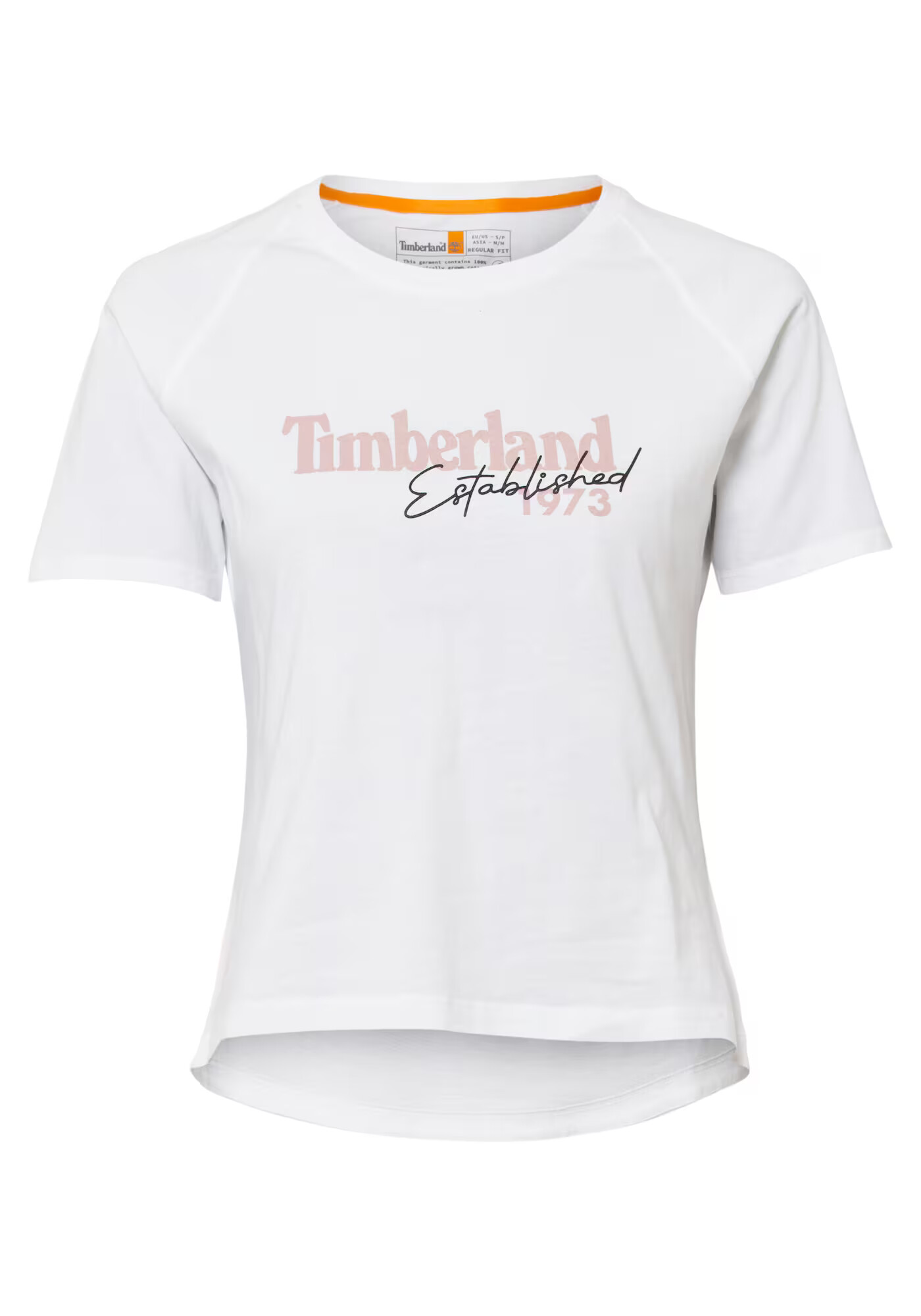 TIMBERLAND Tričko broskyňová / čierna / biela - Pepit.sk