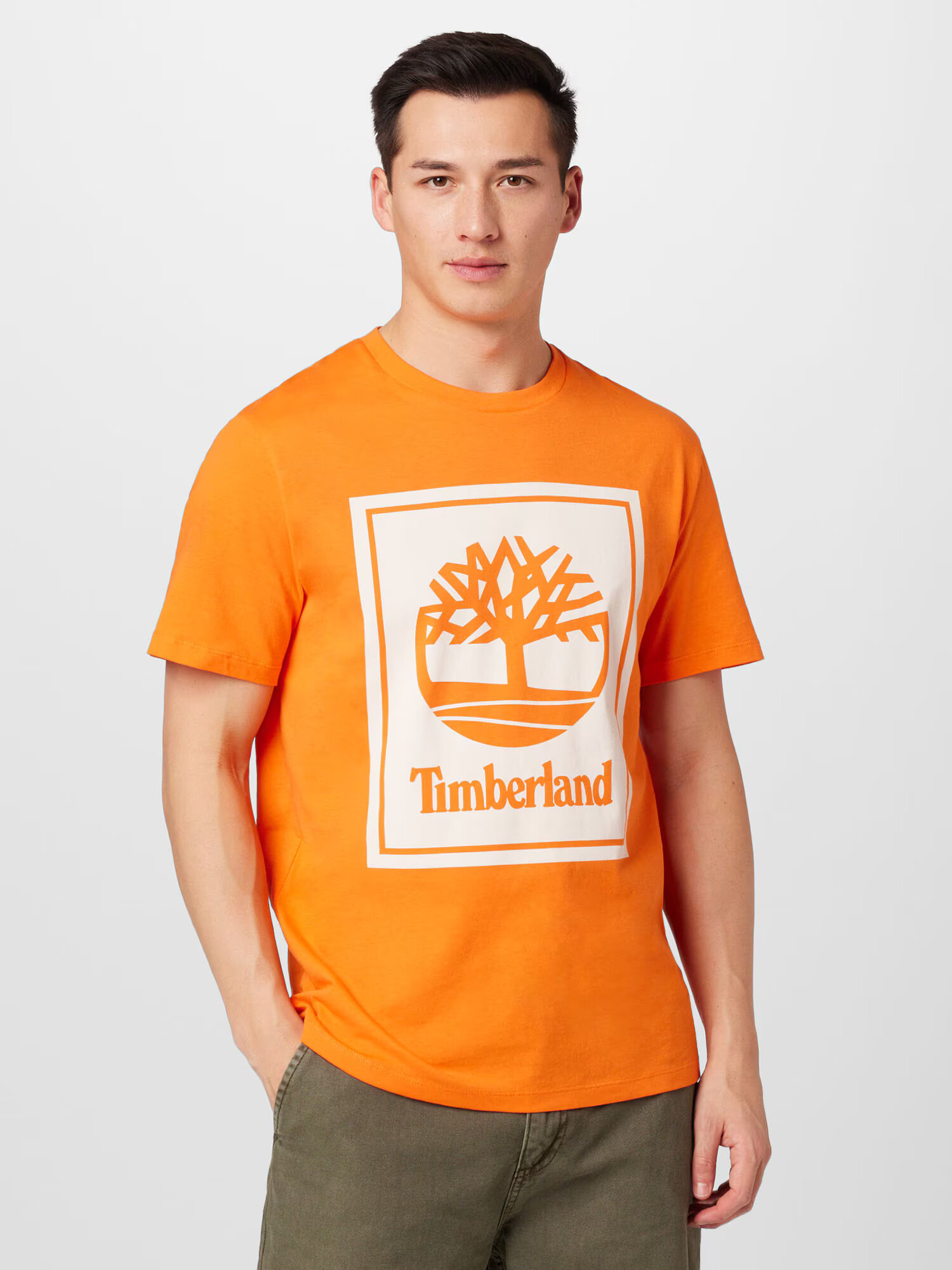 TIMBERLAND Tričko oranžová / prírodná biela - Pepit.sk