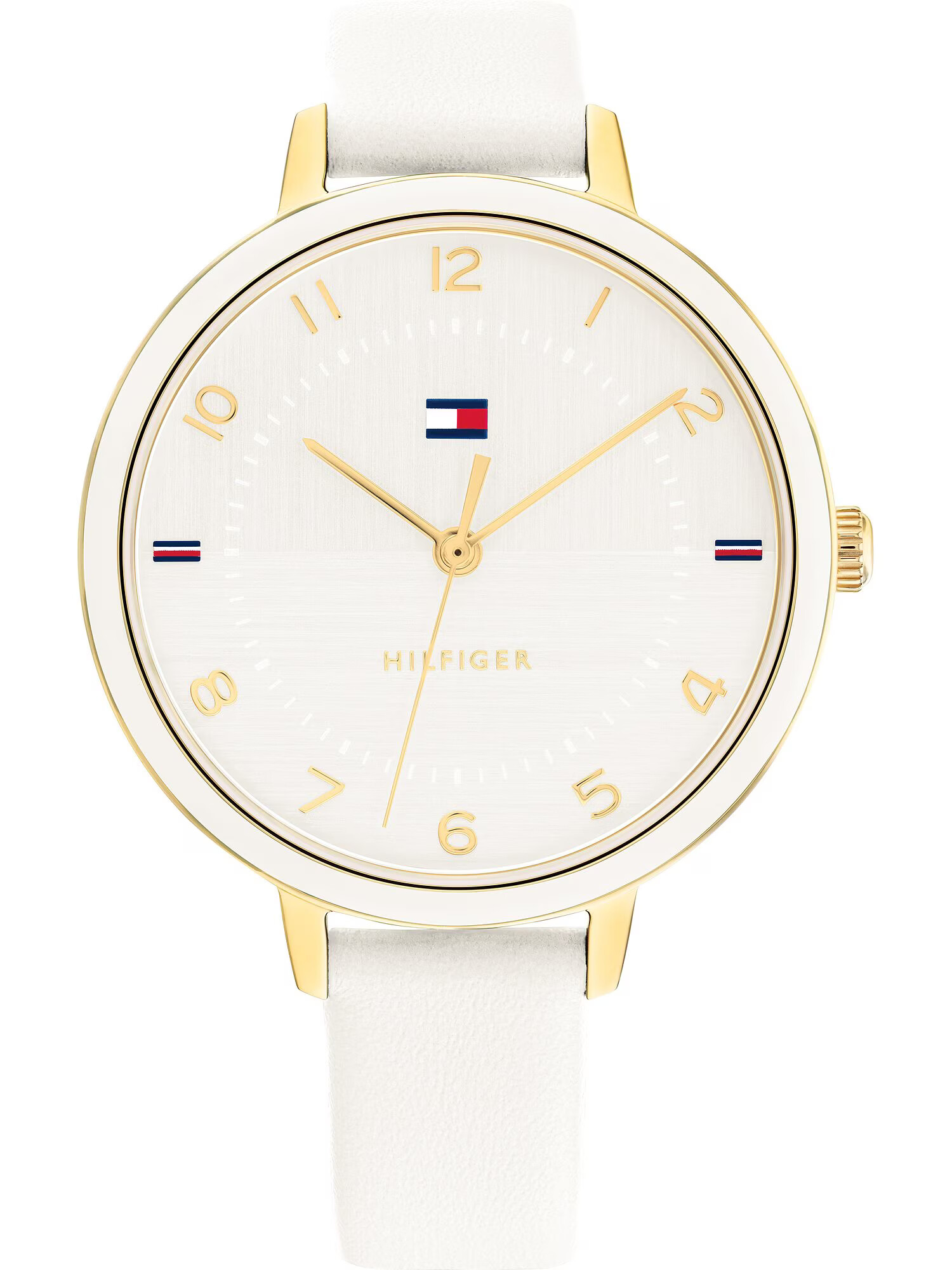 TOMMY HILFIGER Analógové hodinky námornícka modrá / zlatá / červená / biela - Pepit.sk