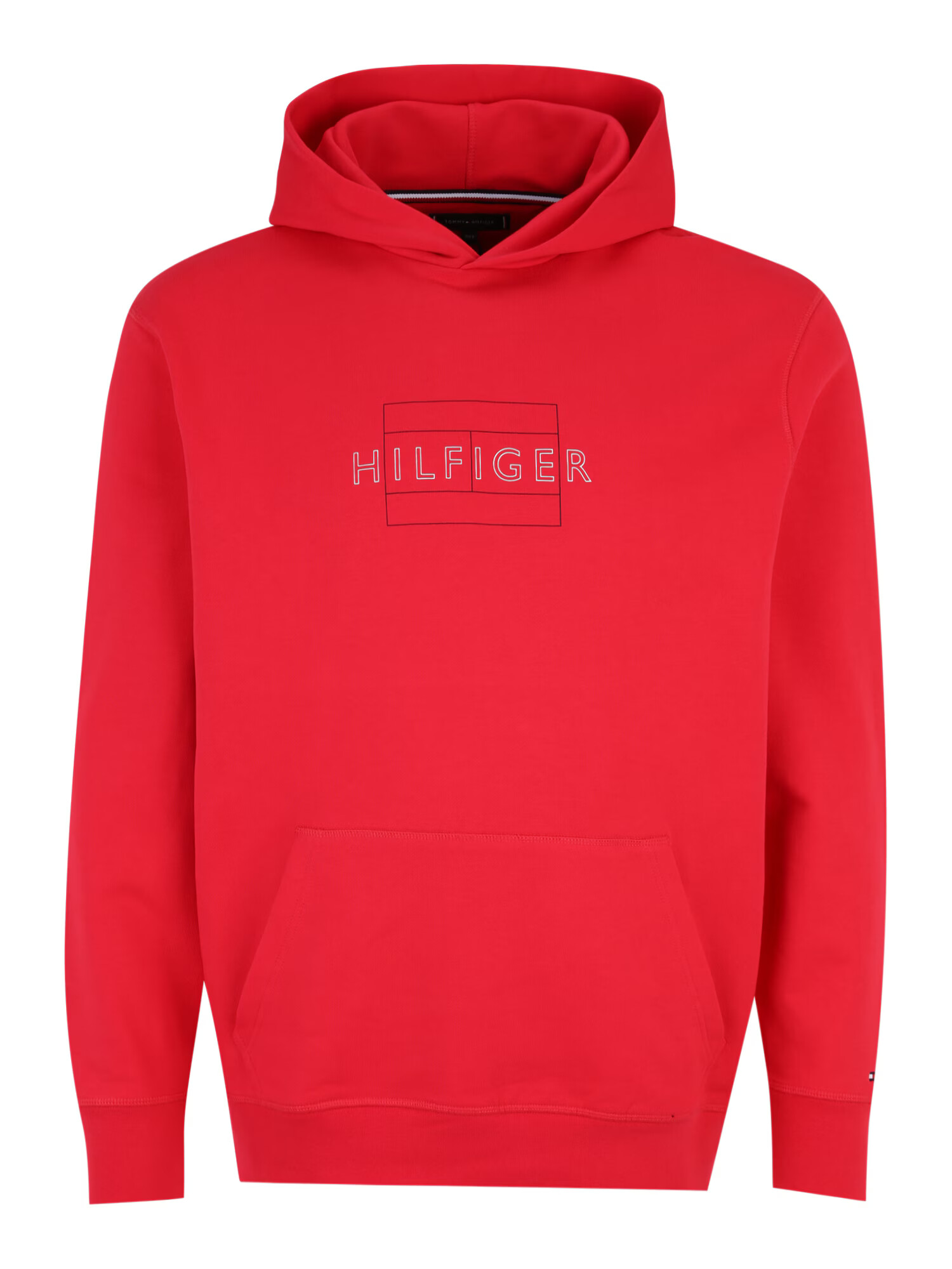 Tommy Hilfiger Big & Tall Mikina červená / čierna / biela - Pepit.sk