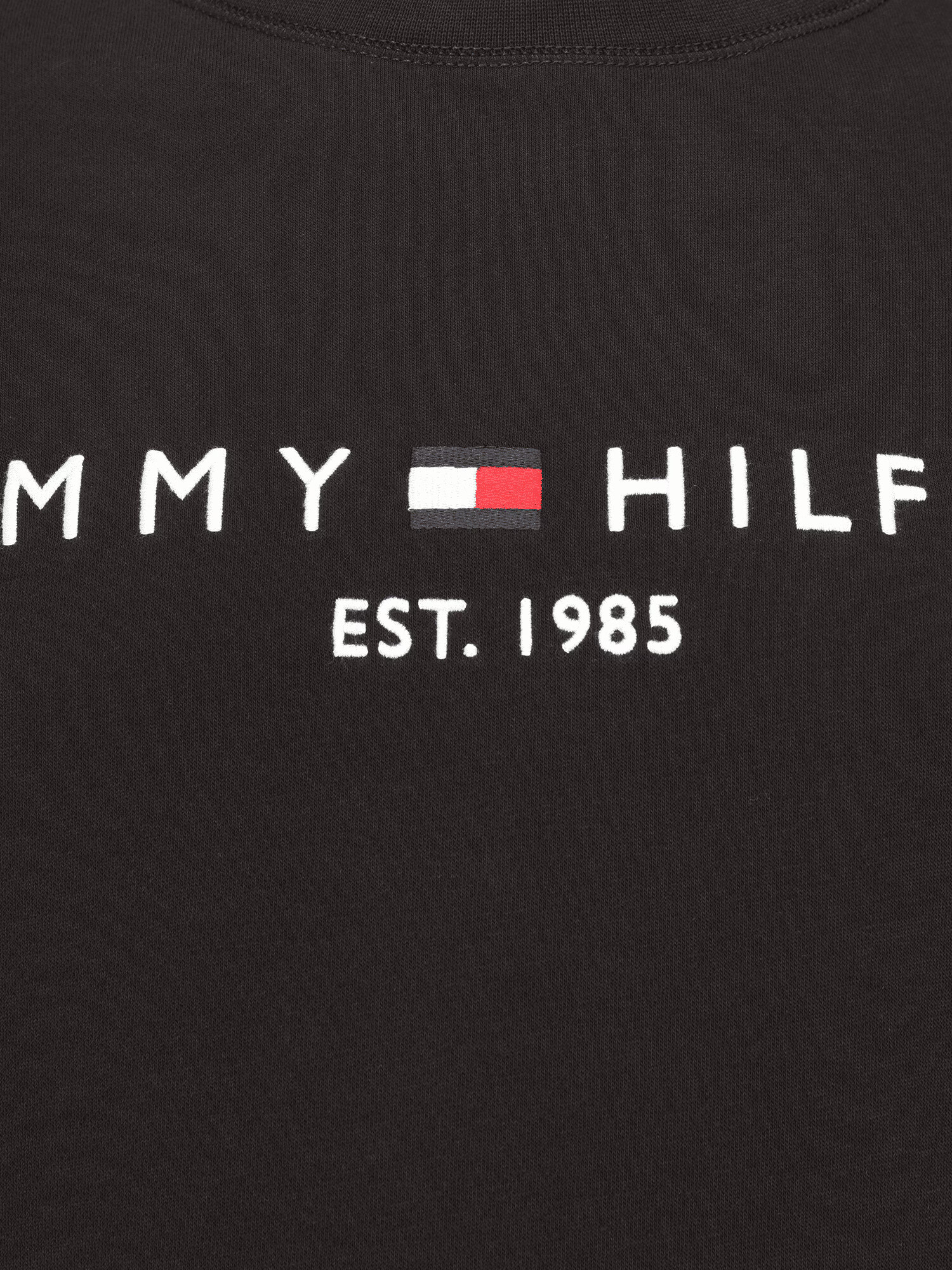 Tommy Hilfiger Big & Tall Mikina čierna / biela - Pepit.sk