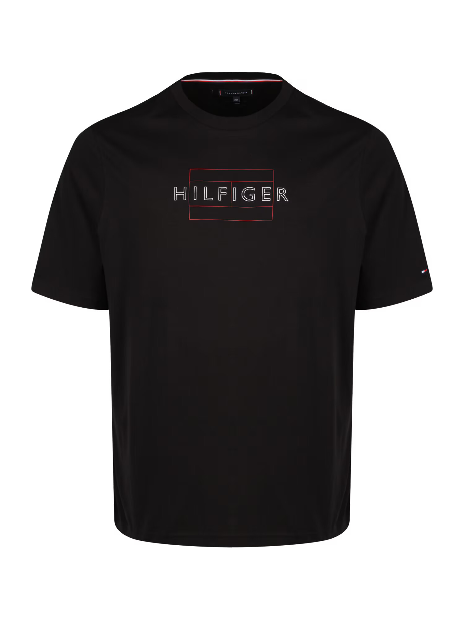 Tommy Hilfiger Big & Tall Tričko červená / čierna / biela - Pepit.sk