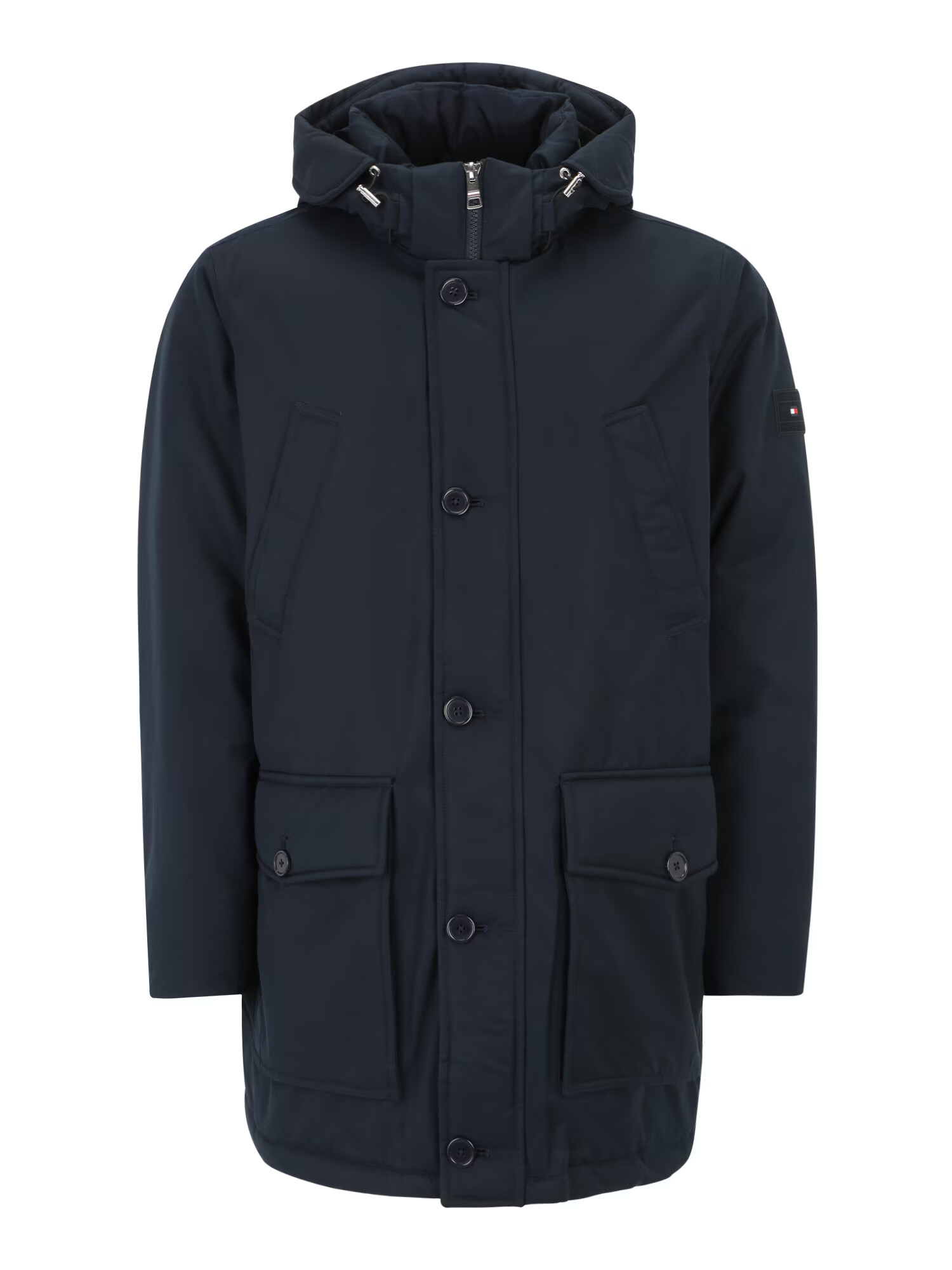 Tommy Hilfiger Big & Tall Zimná parka 'Rockie' námornícka modrá - Pepit.sk