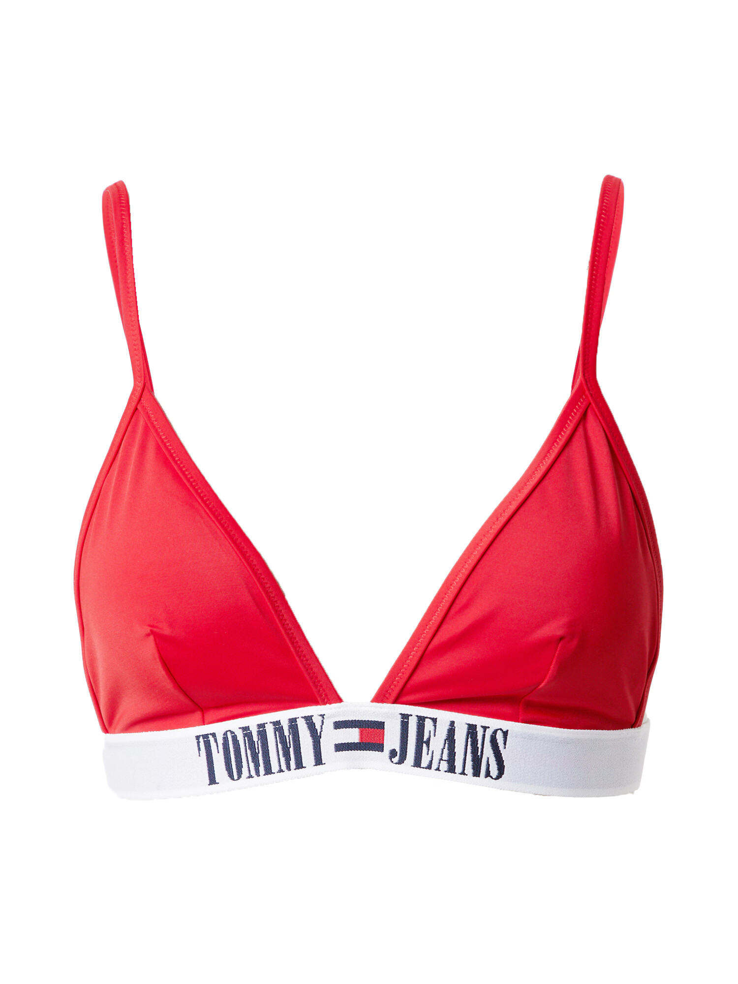 Tommy Jeans Bikinový top námornícka modrá / červená / biela - Pepit.sk