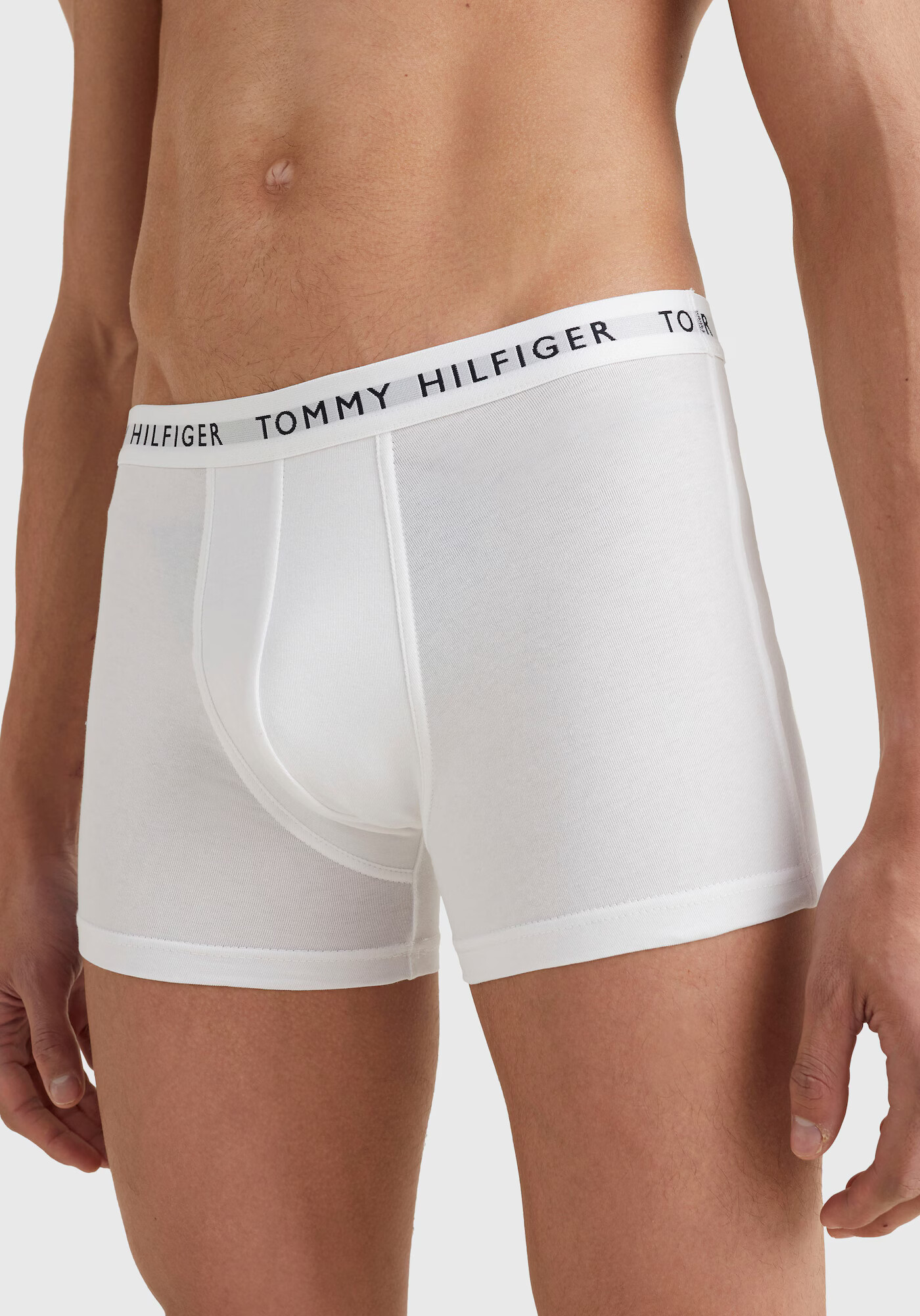 TOMMY HILFIGER Boxerky 'Essential' námornícka modrá / jasne červená / biela - Pepit.sk