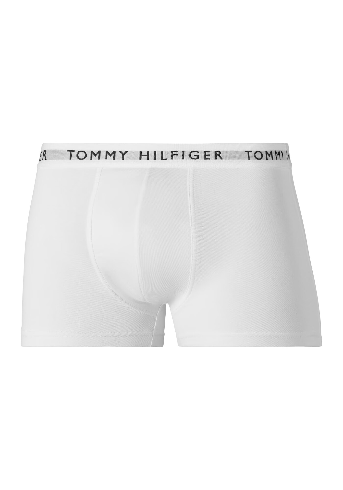 TOMMY HILFIGER Boxerky 'Essential' sivá melírovaná / čierna / biela - Pepit.sk