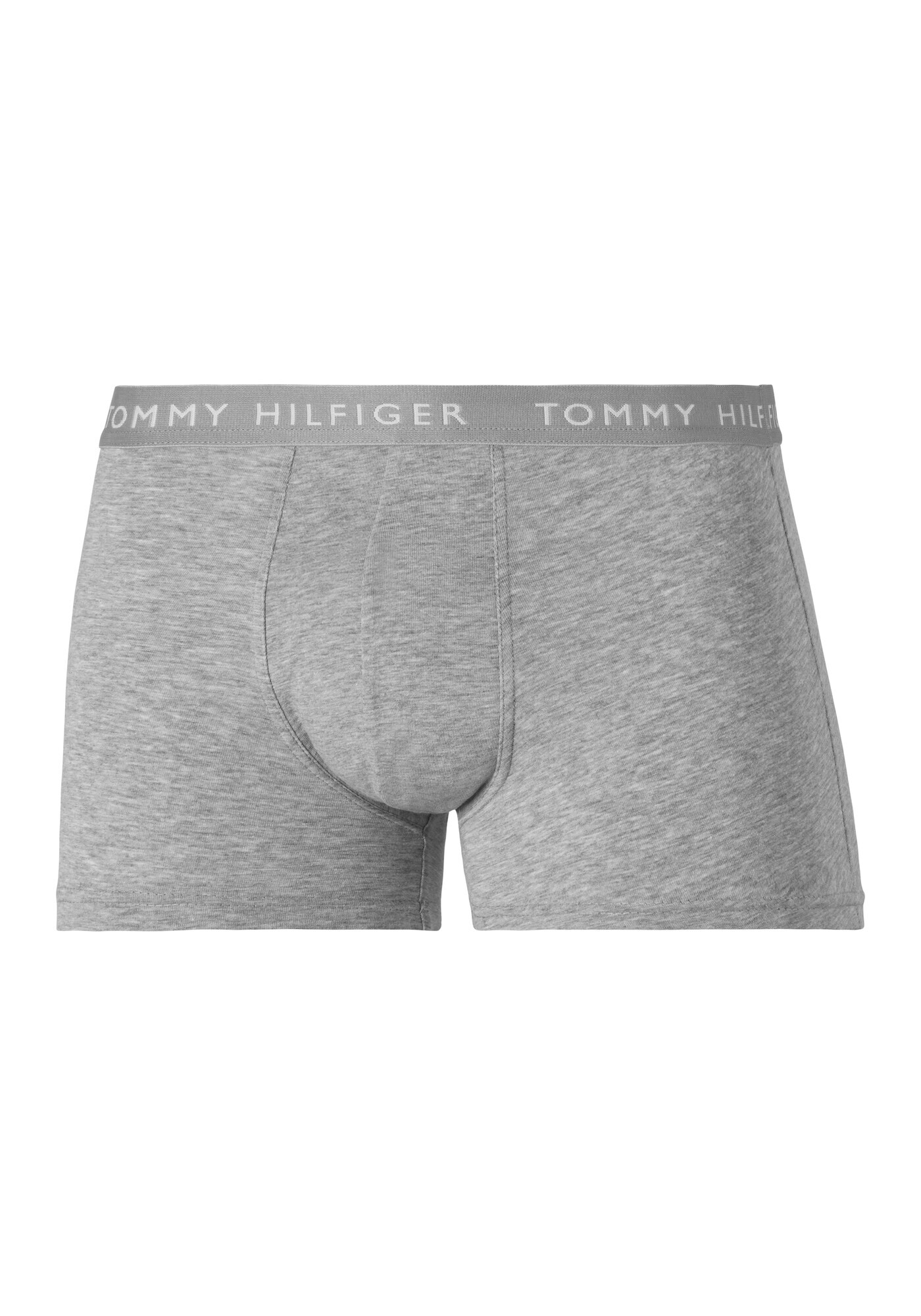 TOMMY HILFIGER Boxerky 'Essential' sivá melírovaná / čierna / biela - Pepit.sk