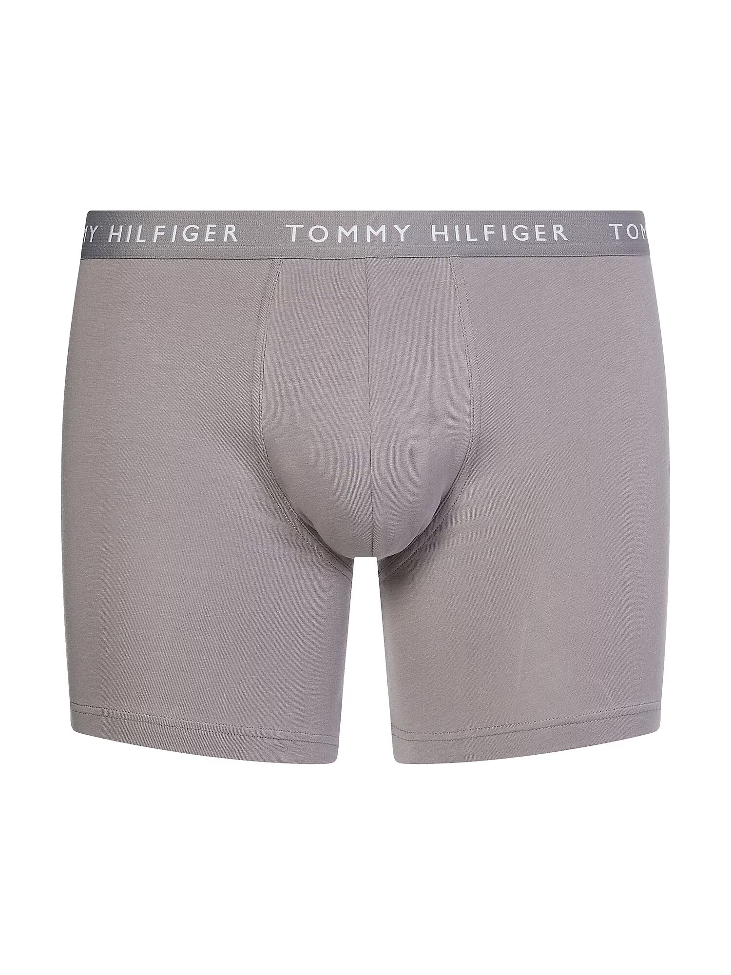 Tommy Hilfiger Underwear Boxerky tmavošedá / čierna / biela - Pepit.sk