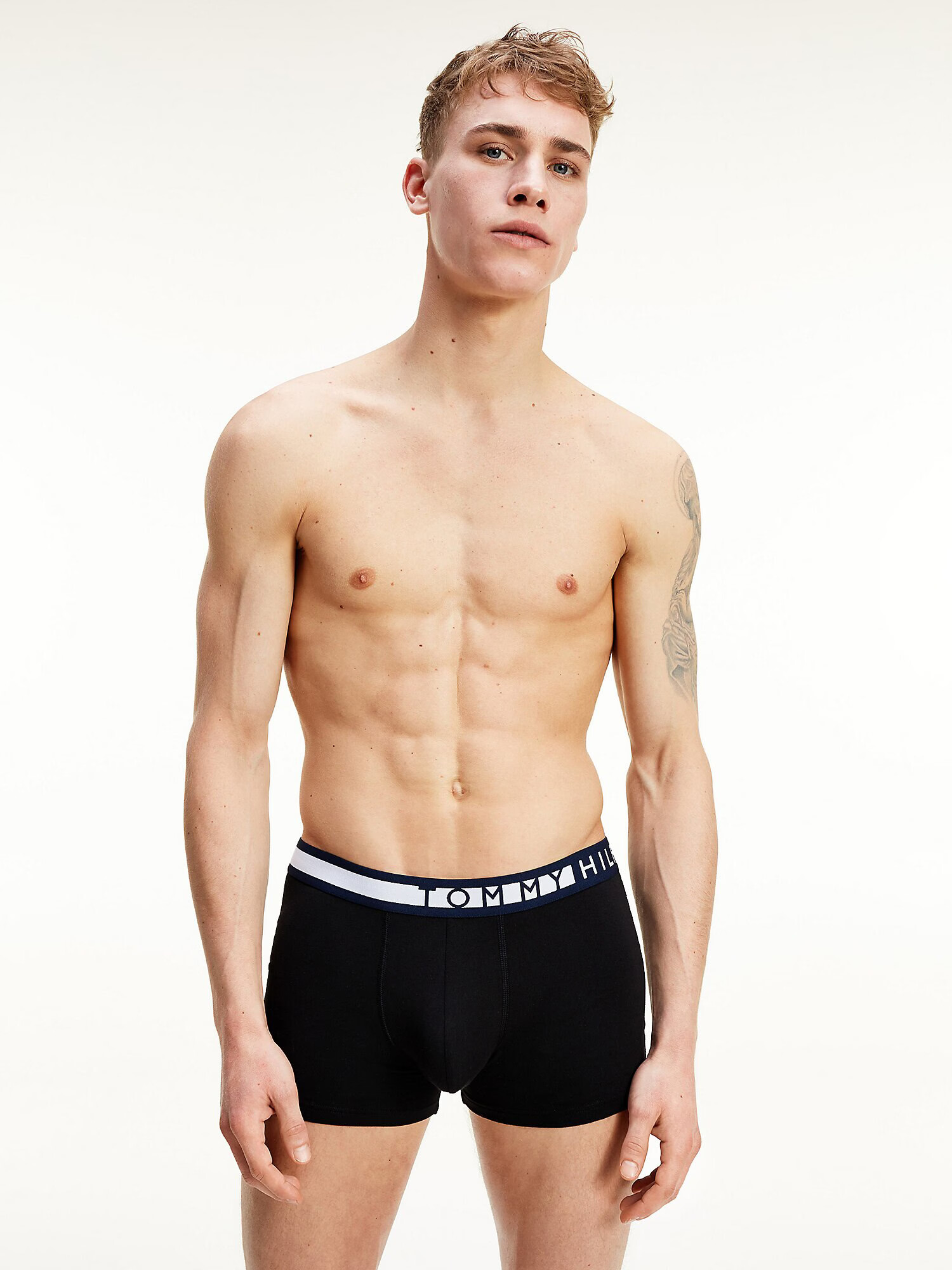 Tommy Hilfiger Underwear Boxerky tmavomodrá / čierna / biela - Pepit.sk