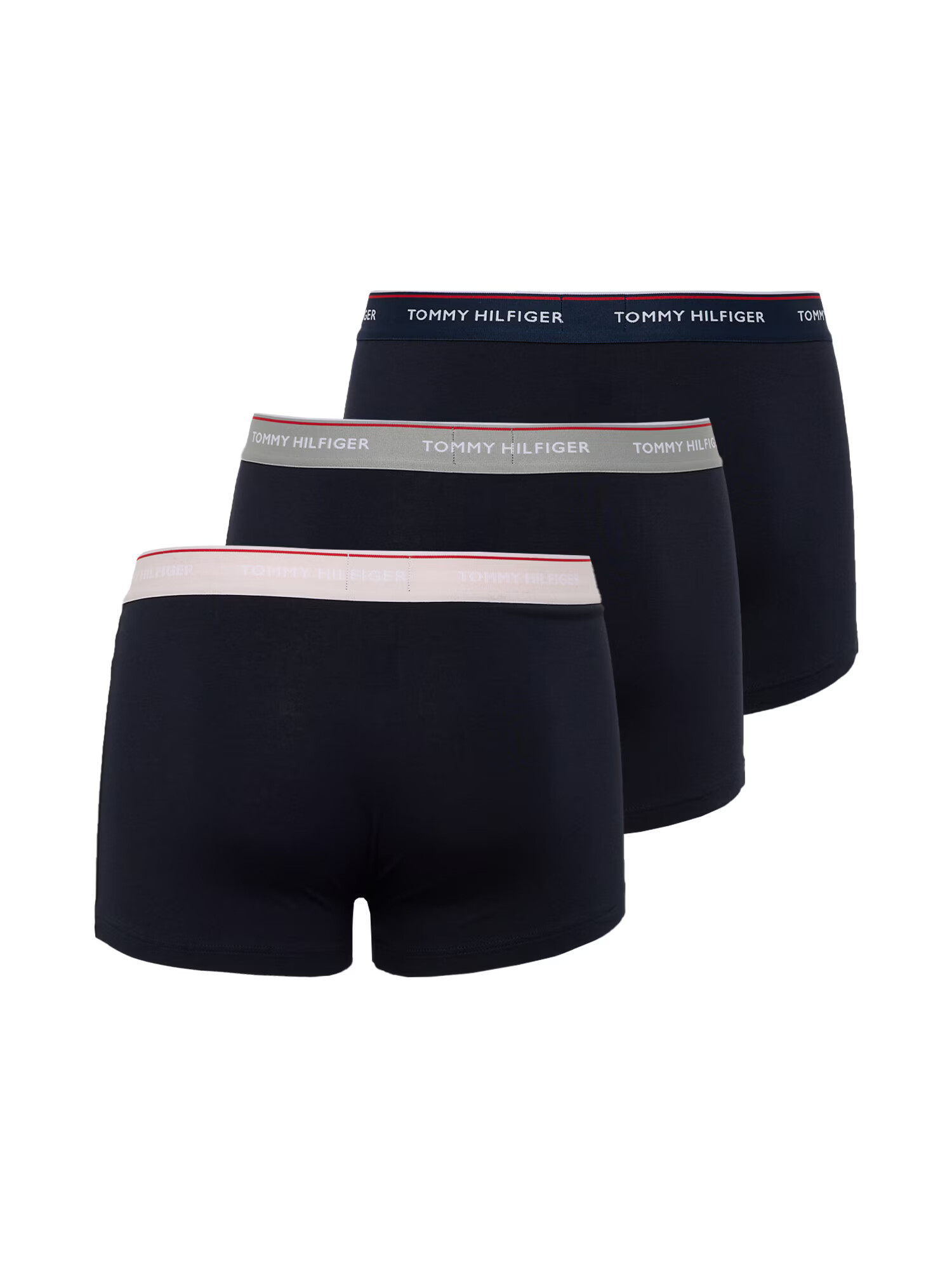 Tommy Hilfiger Underwear Boxerky tmavomodrá / sivá / ružová / biela - Pepit.sk