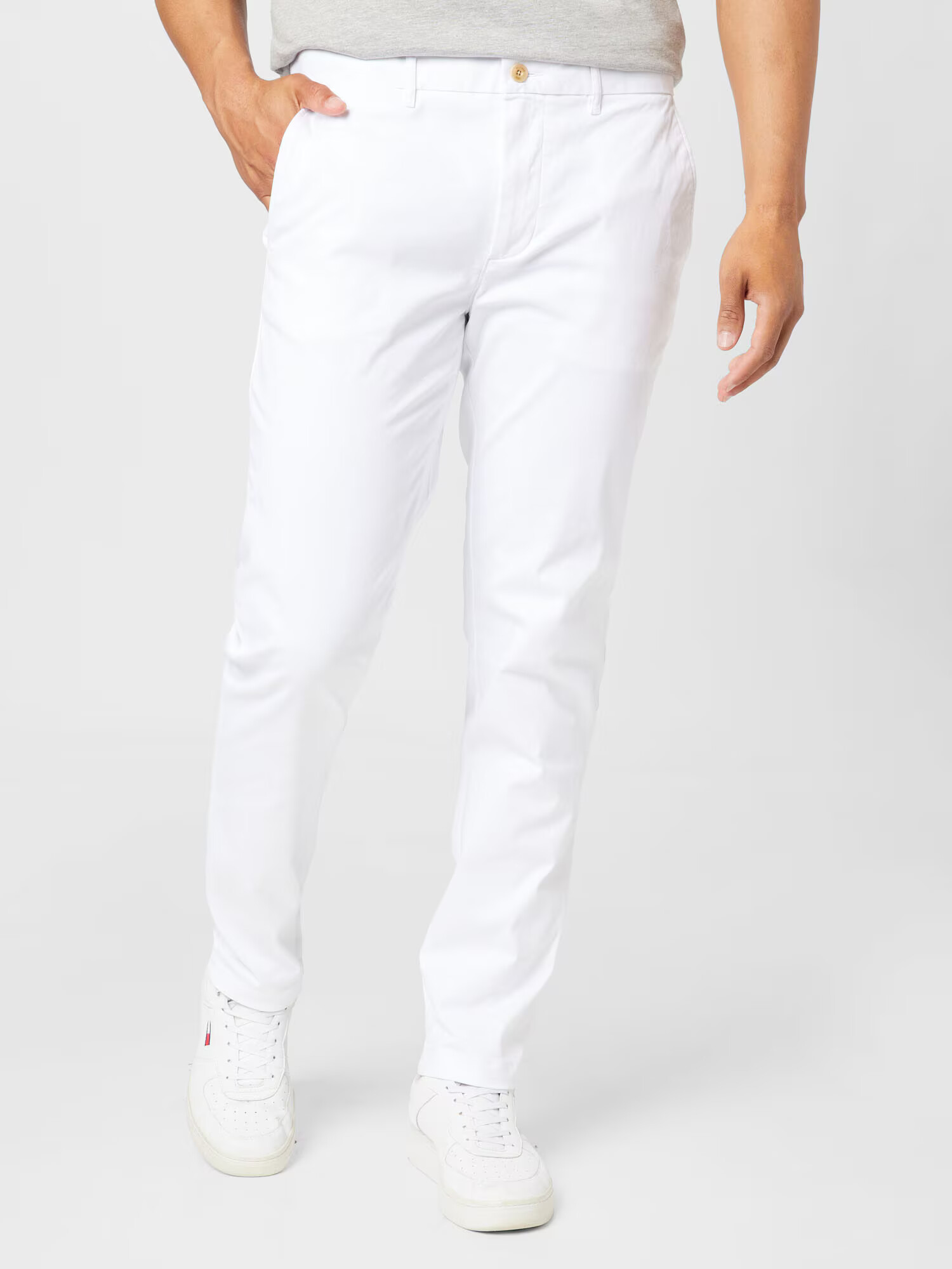 TOMMY HILFIGER Chino nohavice 'BLEECKER' biela - Pepit.sk