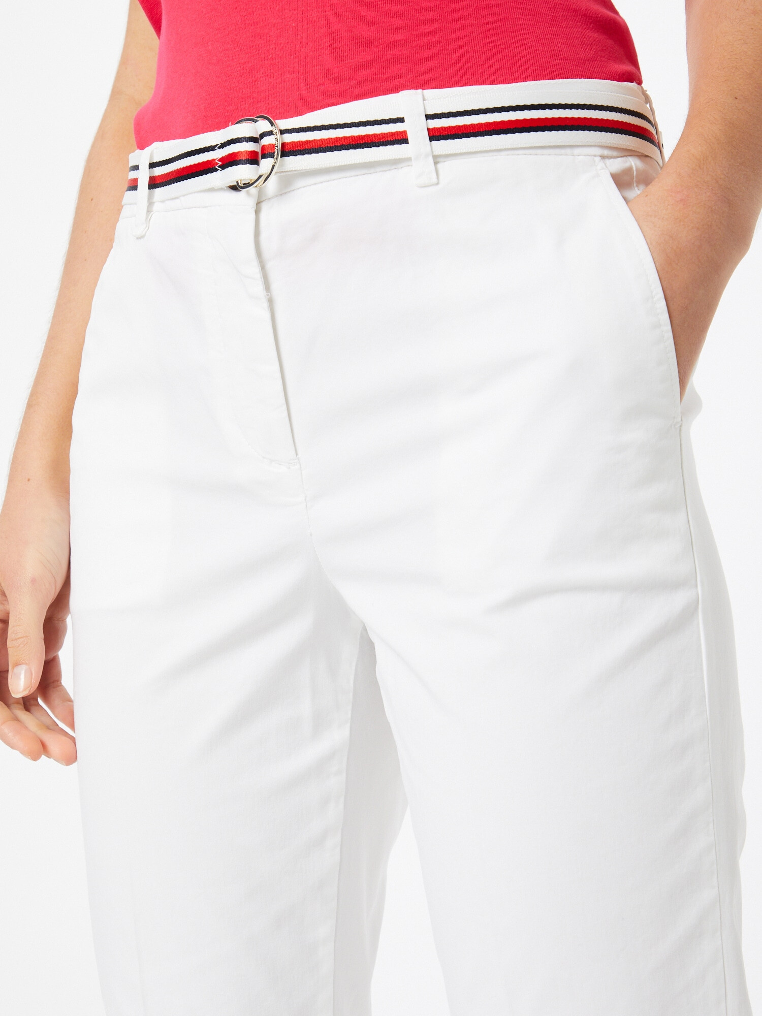 TOMMY HILFIGER Chino nohavice 'Hailey' biela - Pepit.sk