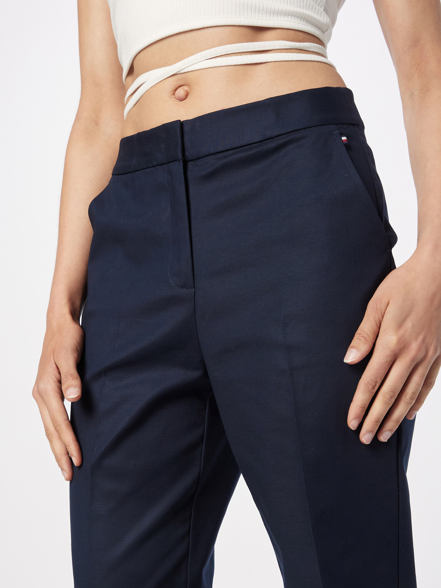 TOMMY HILFIGER Chino nohavice 'Hailey' tmavomodrá - Pepit.sk