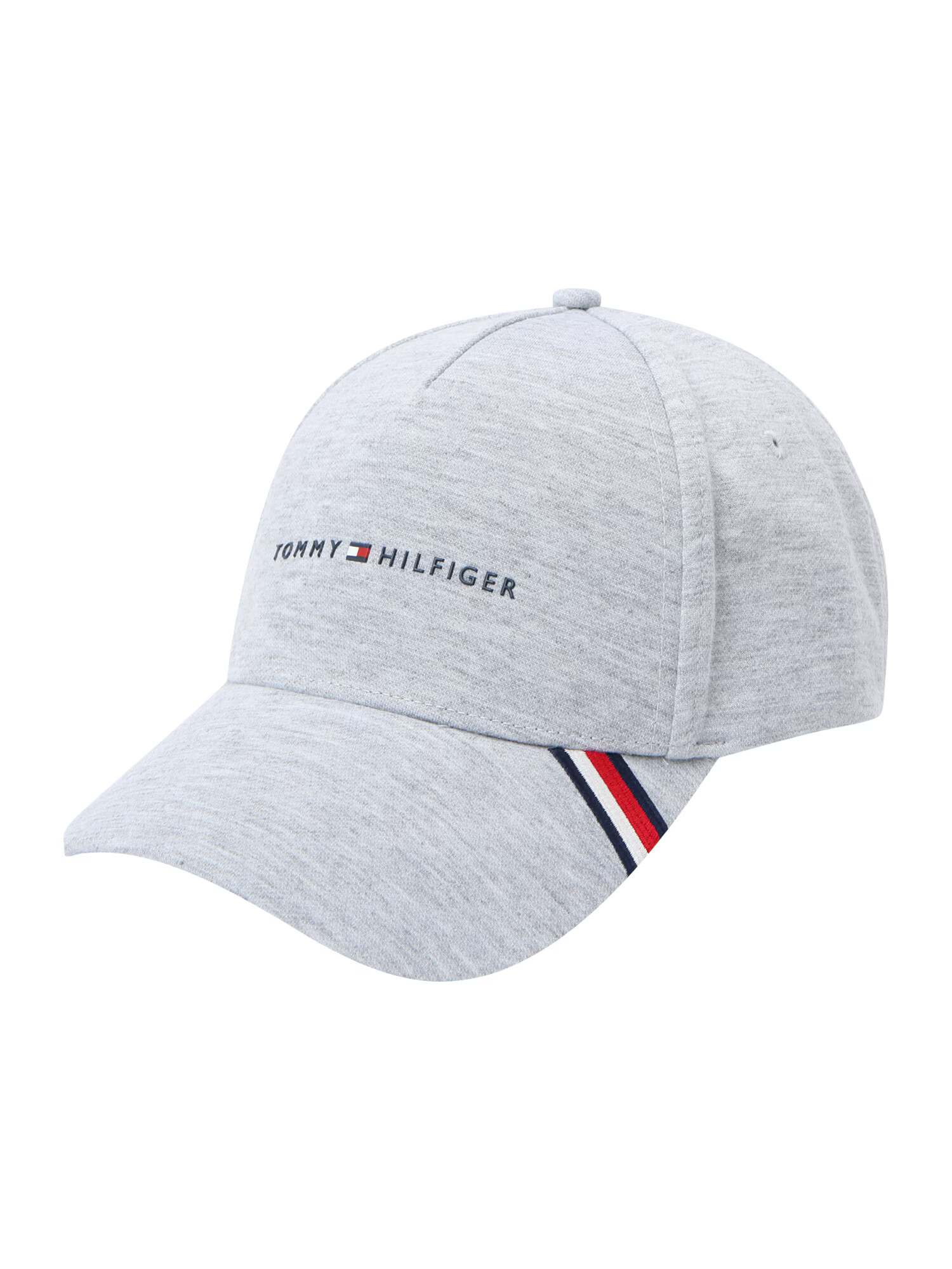 TOMMY HILFIGER Čiapka námornícka modrá / sivá melírovaná / červená / biela - Pepit.sk