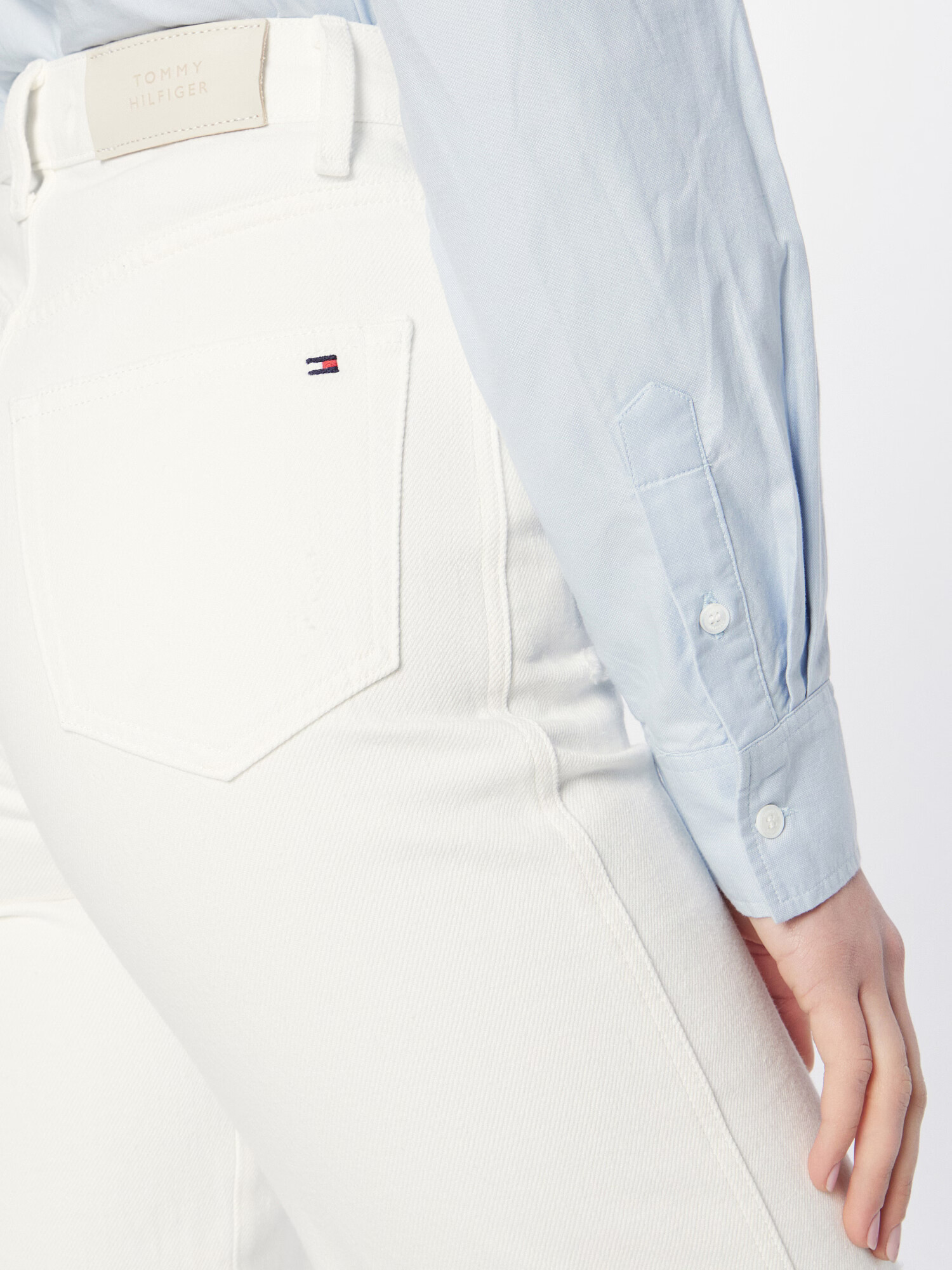 TOMMY HILFIGER Džínsy biely denim - Pepit.sk