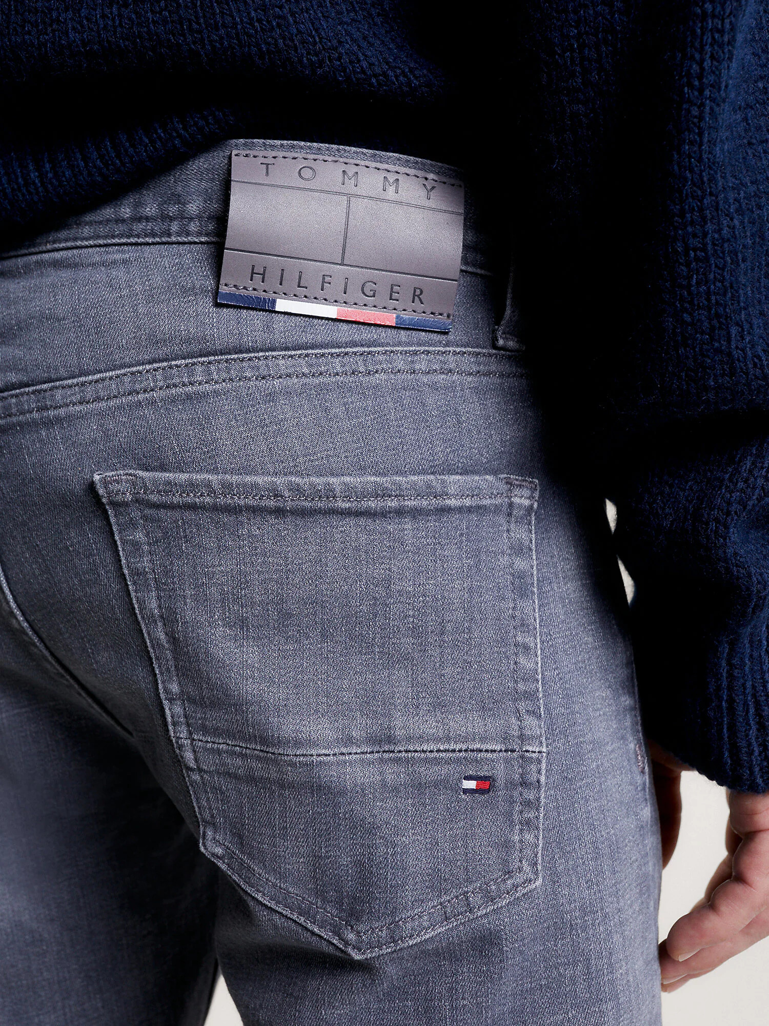 TOMMY HILFIGER Džínsy 'Bleecker' sivý denim - Pepit.sk