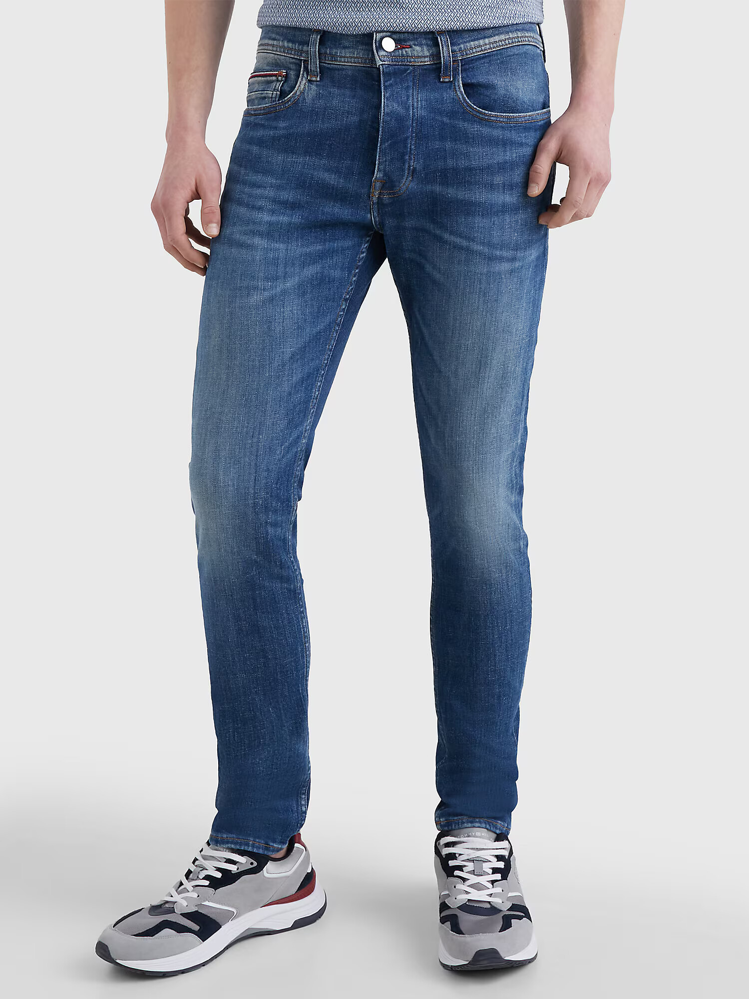 TOMMY HILFIGER Džínsy 'Houston' modrá denim - Pepit.sk