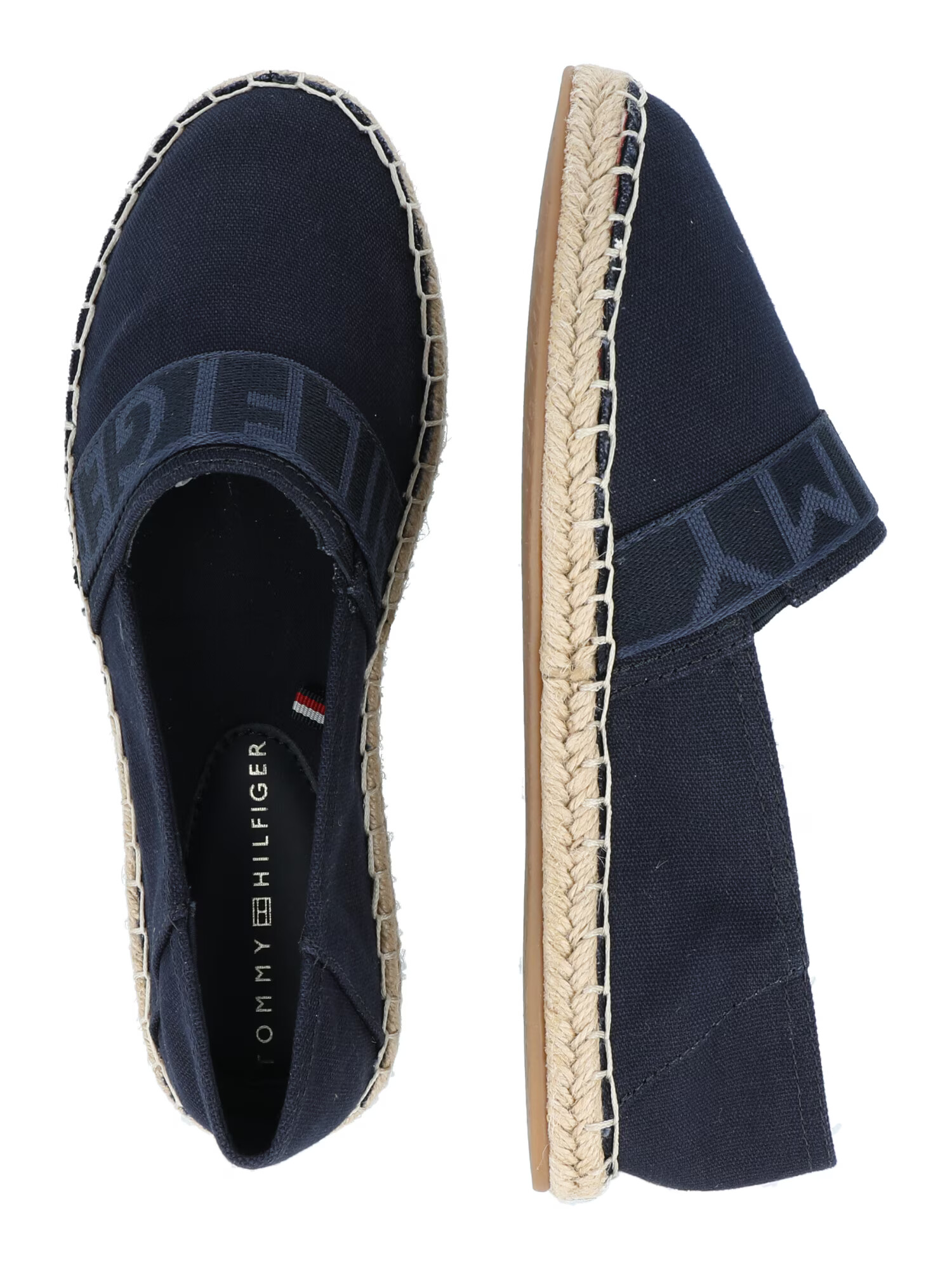 TOMMY HILFIGER Espadrilky námornícka modrá - Pepit.sk