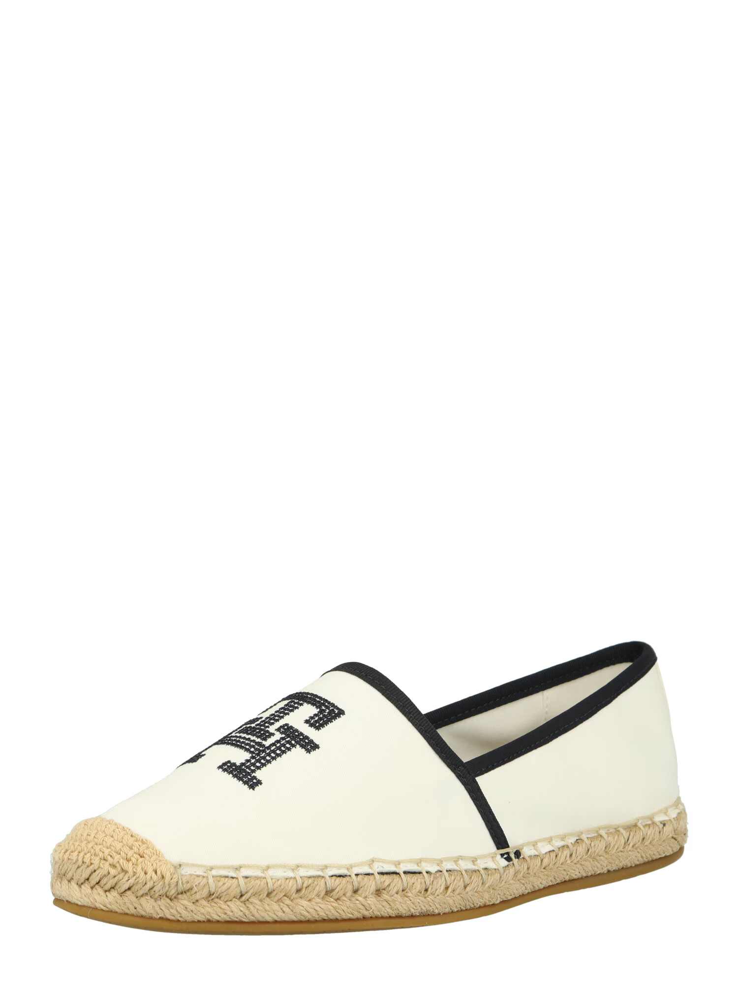 TOMMY HILFIGER Espadrilky nebielená / tmavomodrá - Pepit.sk