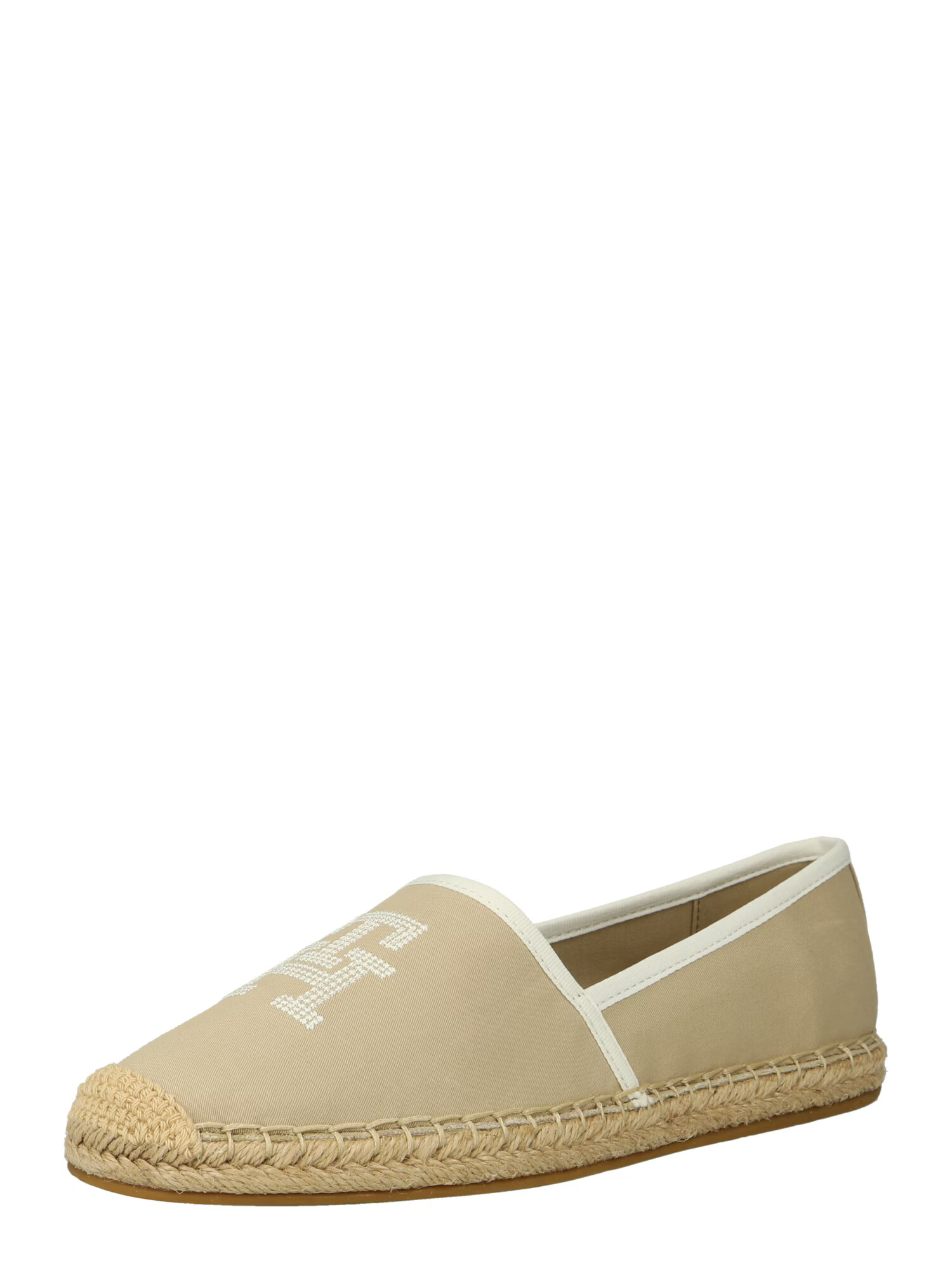 TOMMY HILFIGER Espadrilky piesková / biela - Pepit.sk