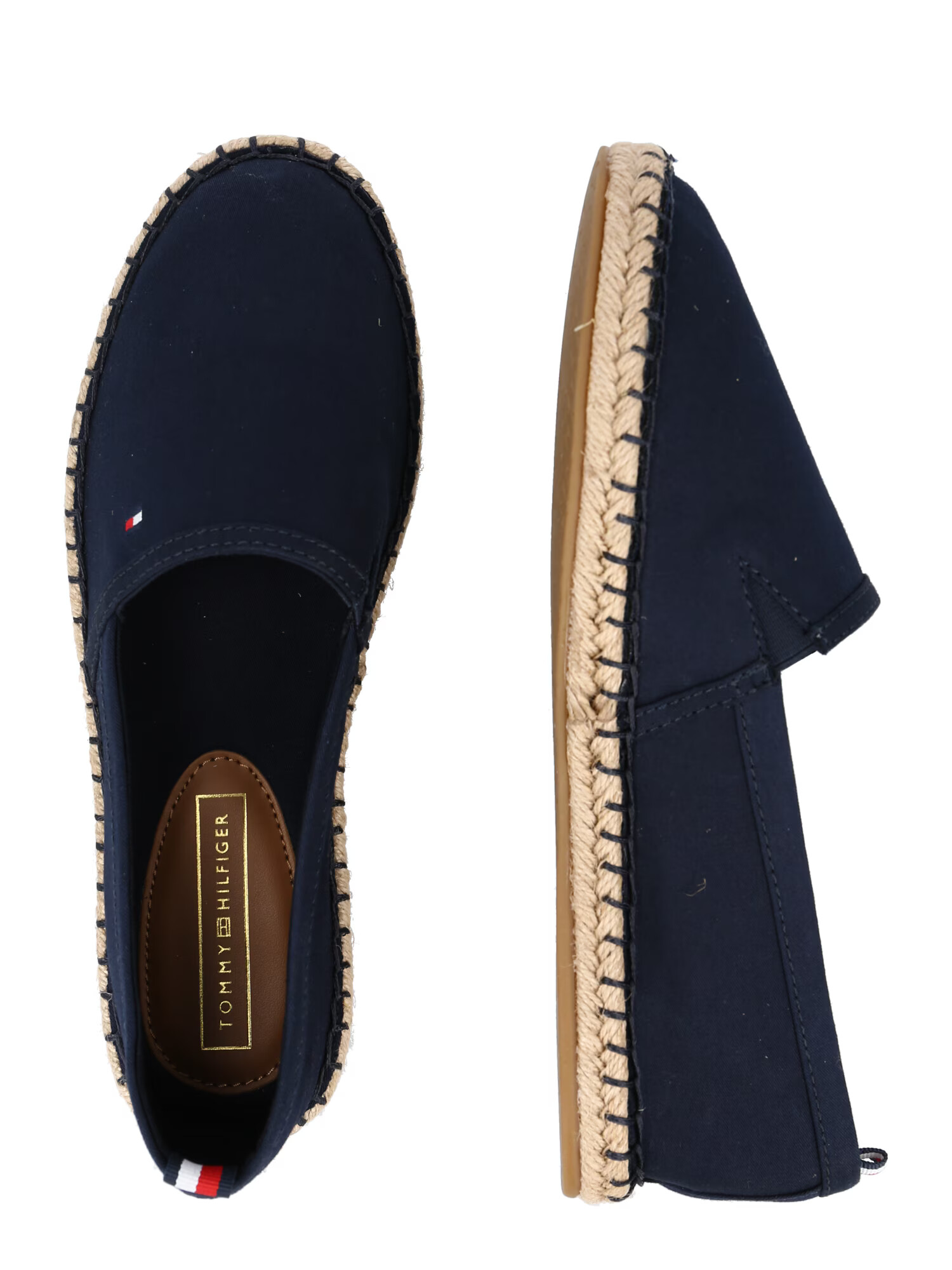 TOMMY HILFIGER Espadrilky tmavomodrá - Pepit.sk