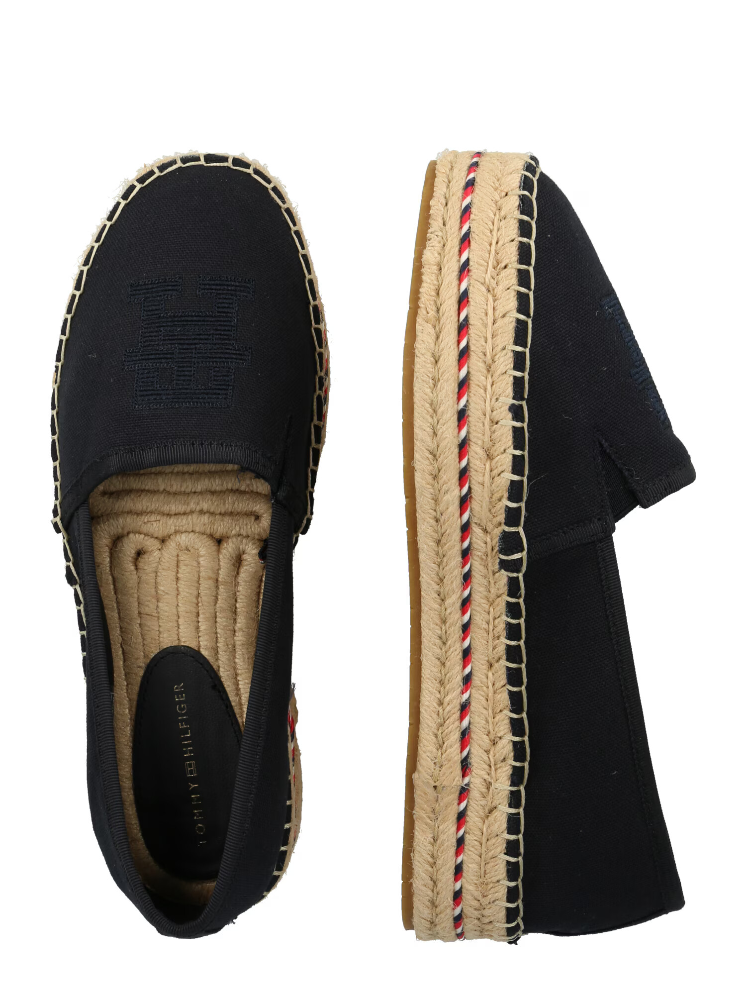 TOMMY HILFIGER Espadrilky tmavomodrá - Pepit.sk