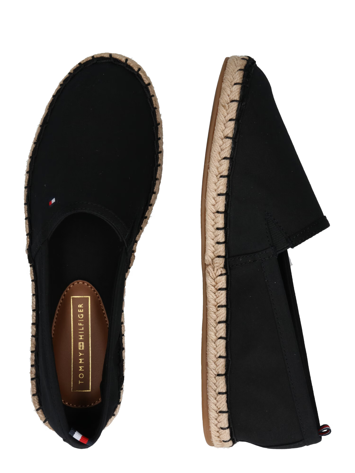 TOMMY HILFIGER Espadrilky tmavomodrá / červená / čierna / biela - Pepit.sk