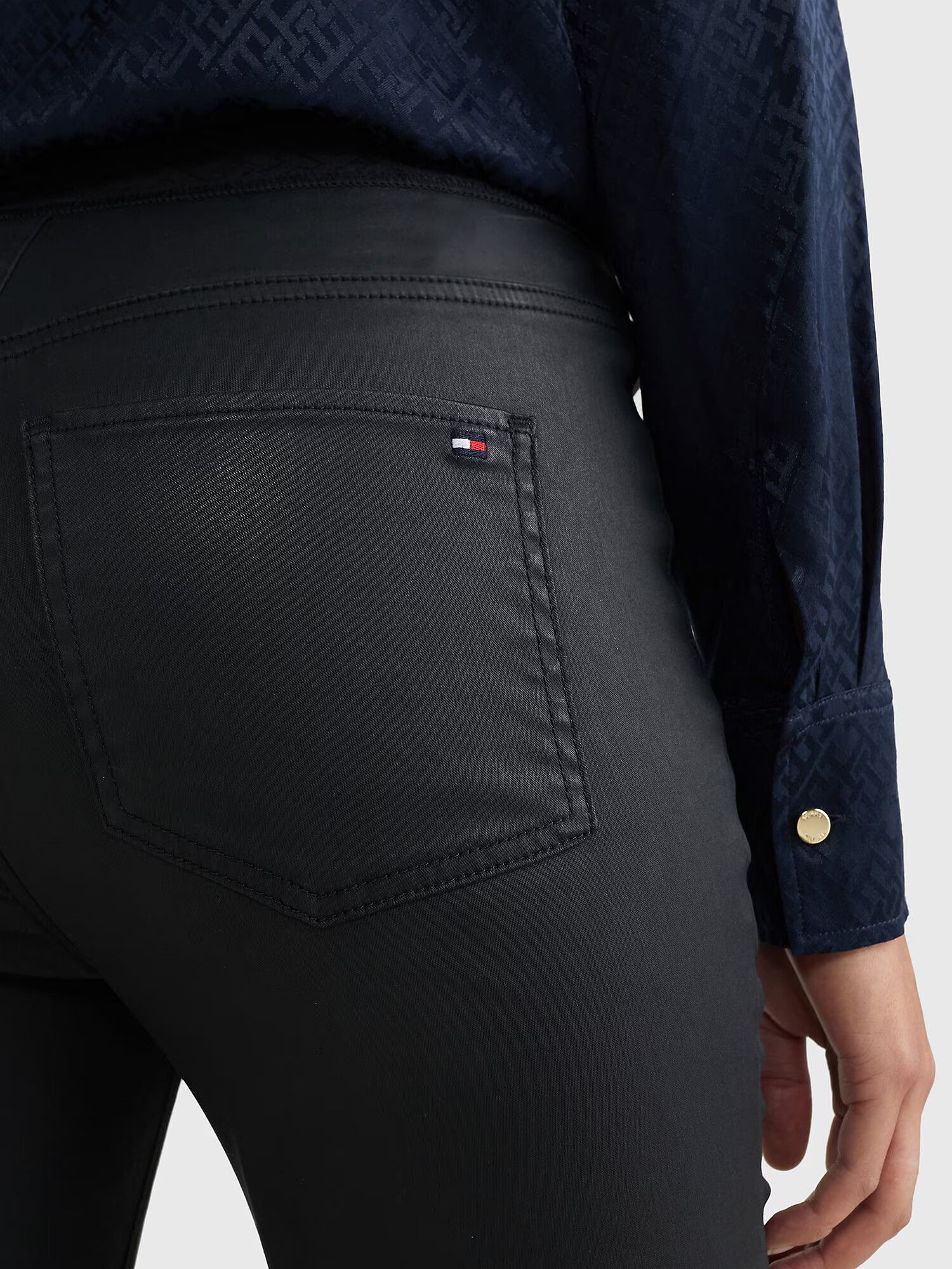 TOMMY HILFIGER Jeggings čierna - Pepit.sk