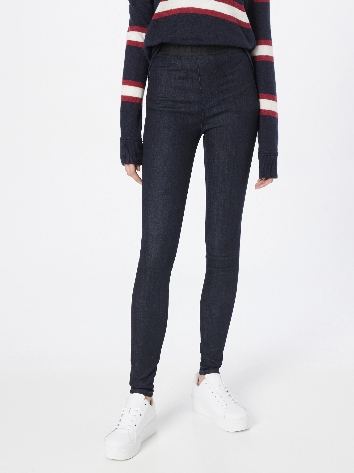 TOMMY HILFIGER Jeggings tmavomodrá - Pepit.sk