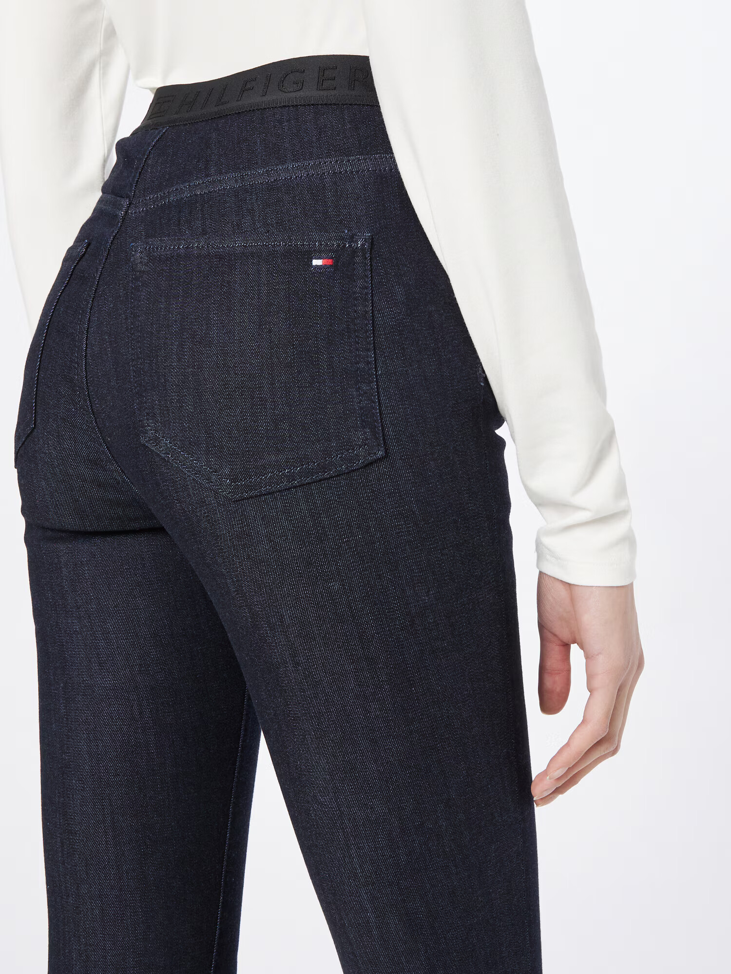 TOMMY HILFIGER Jeggings tmavomodrá - Pepit.sk