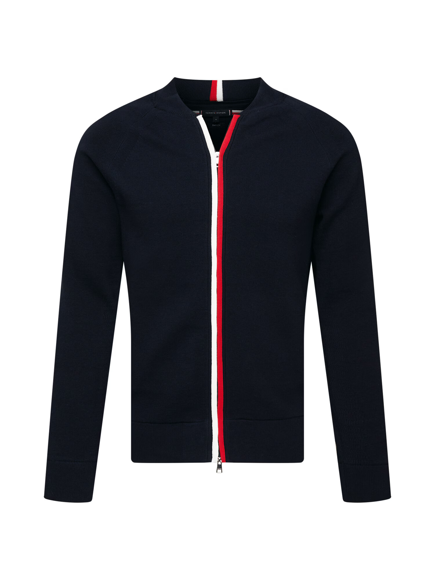 TOMMY HILFIGER Kardigán námornícka modrá / červená / biela - Pepit.sk