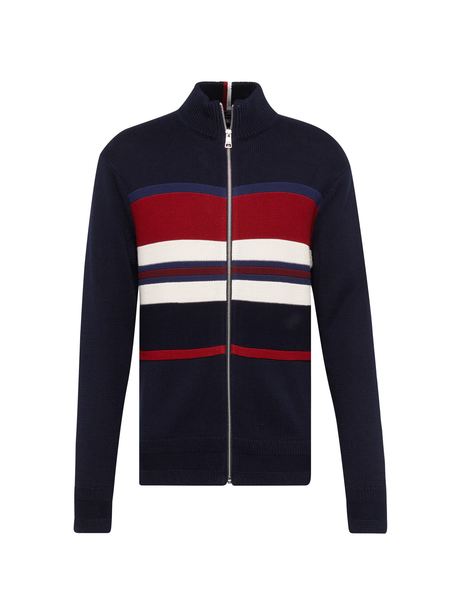 TOMMY HILFIGER Kardigán 'Seasonal' modrá / tmavomodrá / červená / biela - Pepit.sk