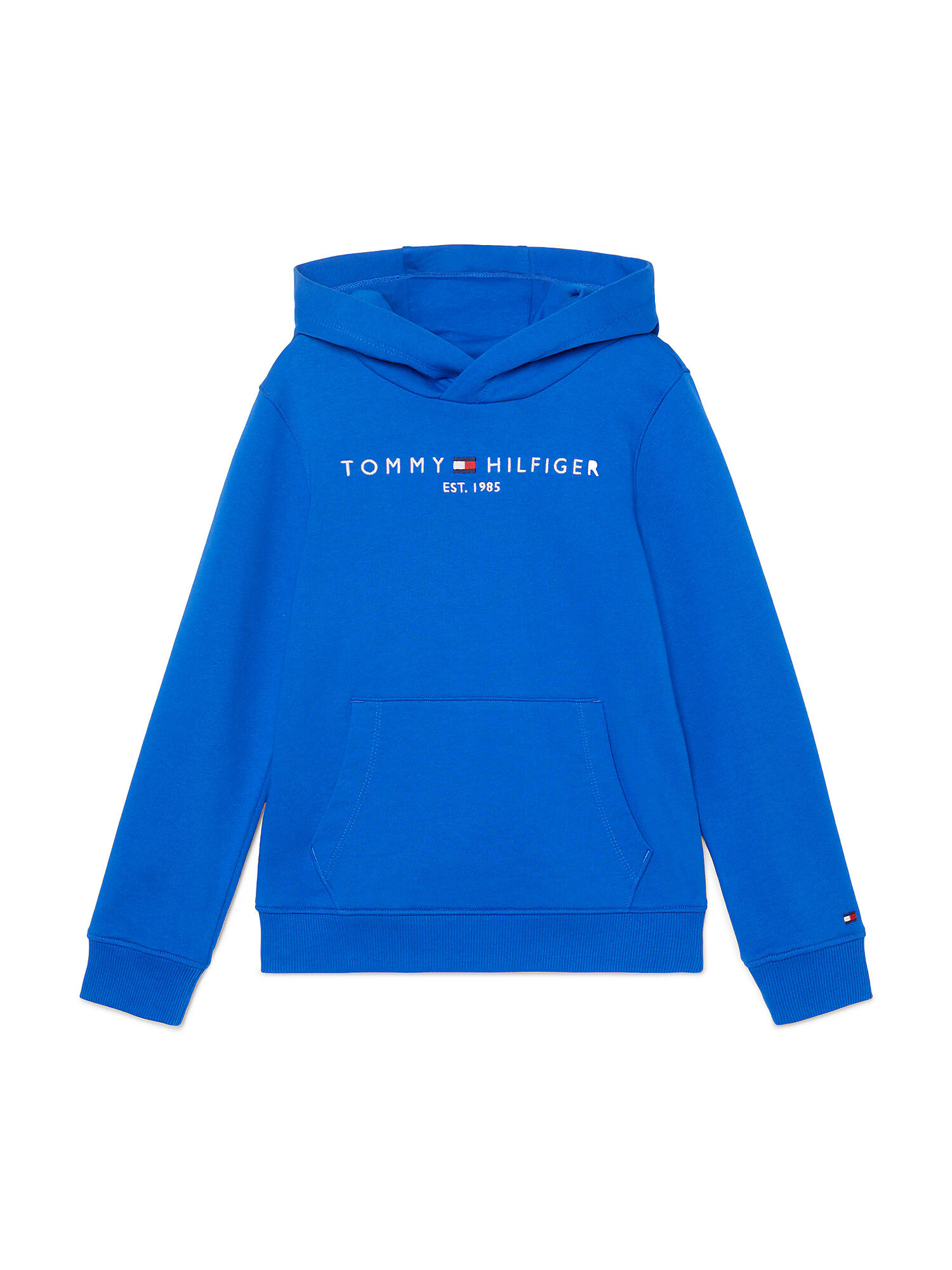 TOMMY HILFIGER Mikina 'Essential' námornícka modrá / tyrkysová / tmavočervená / biela - Pepit.sk