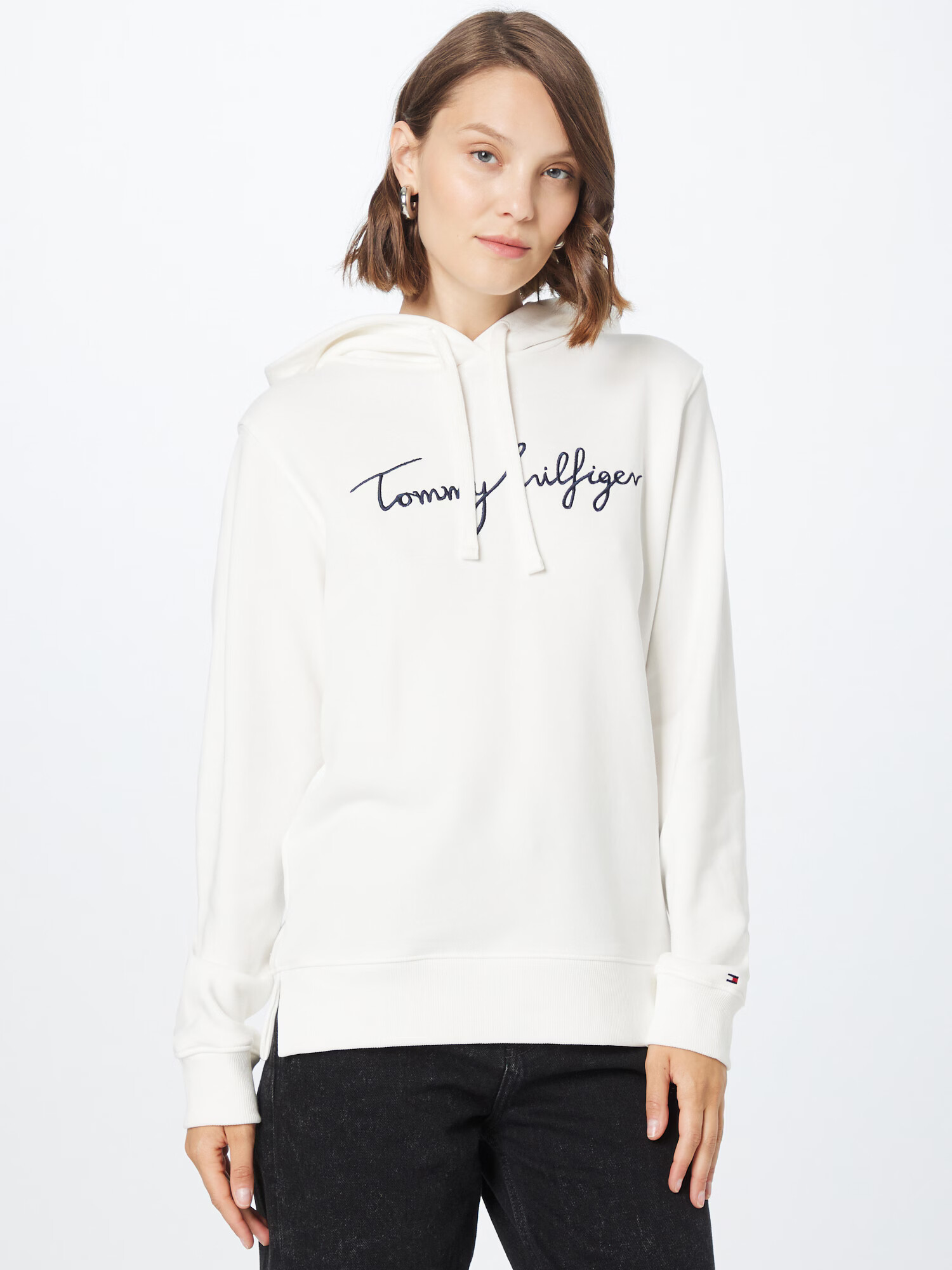 TOMMY HILFIGER Mikina krémová / námornícka modrá - Pepit.sk