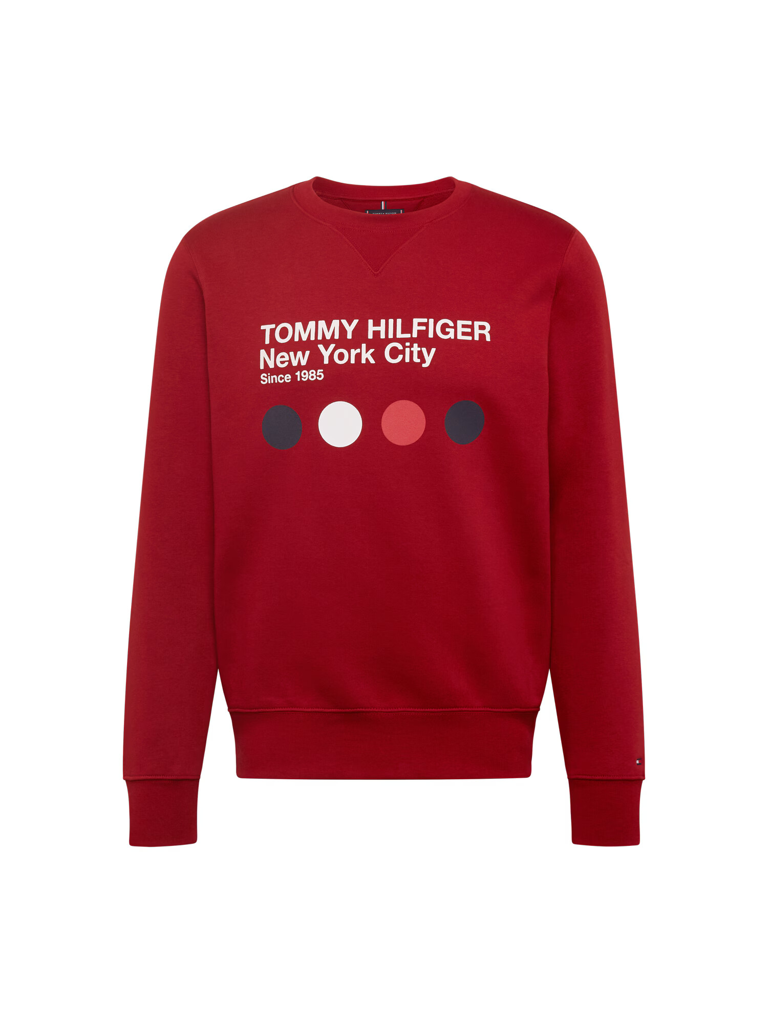 TOMMY HILFIGER Mikina 'METRO' námornícka modrá / červená / biela - Pepit.sk