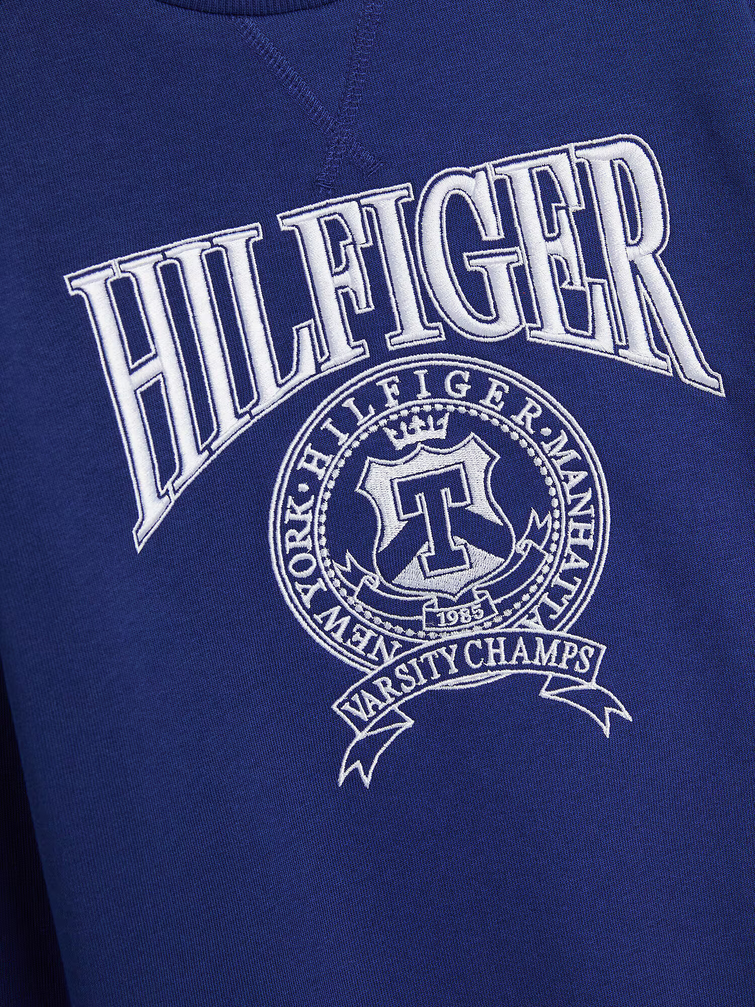 TOMMY HILFIGER Mikina námornícka modrá / biela - Pepit.sk