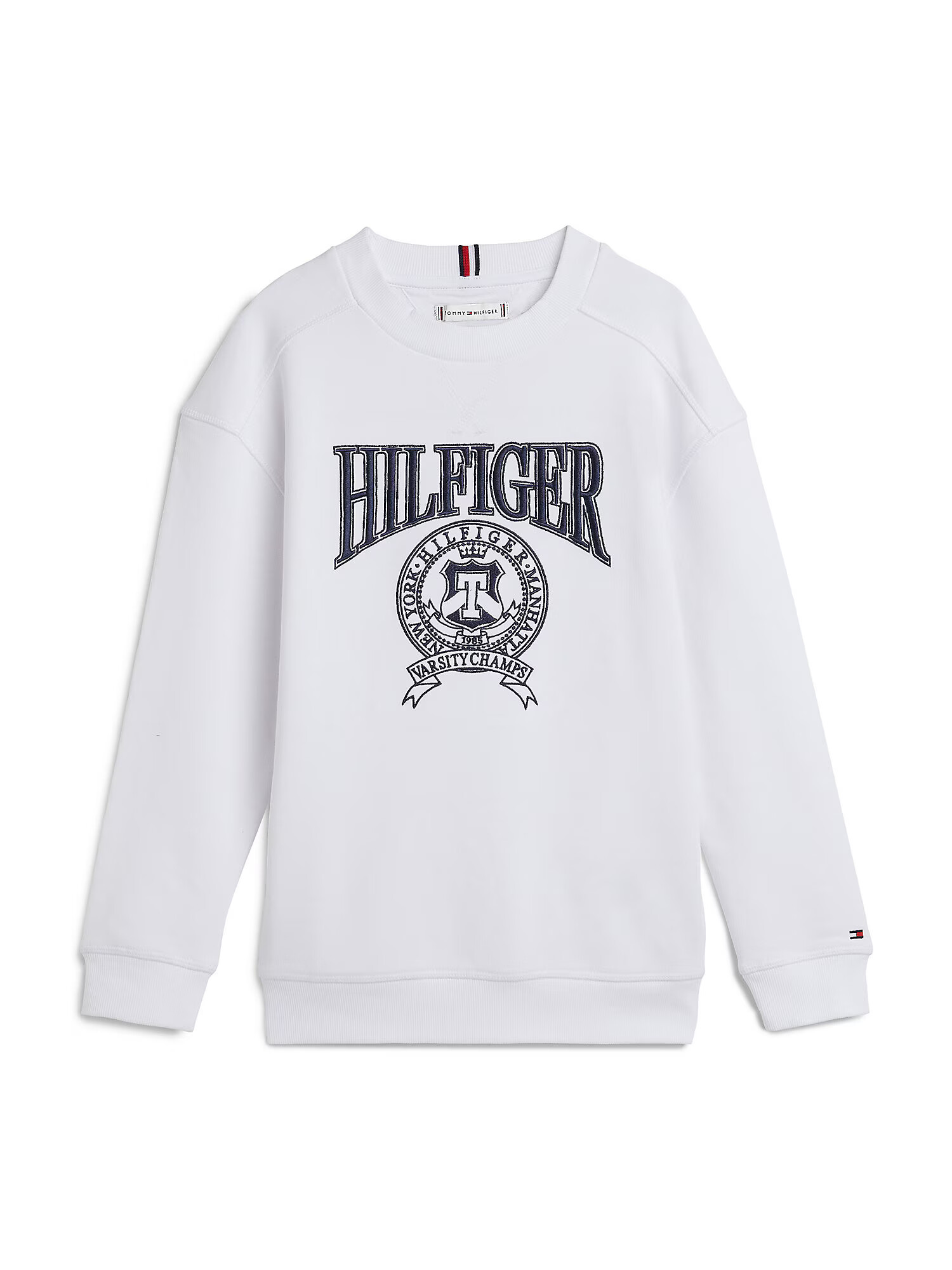 TOMMY HILFIGER Mikina námornícka modrá / biela - Pepit.sk