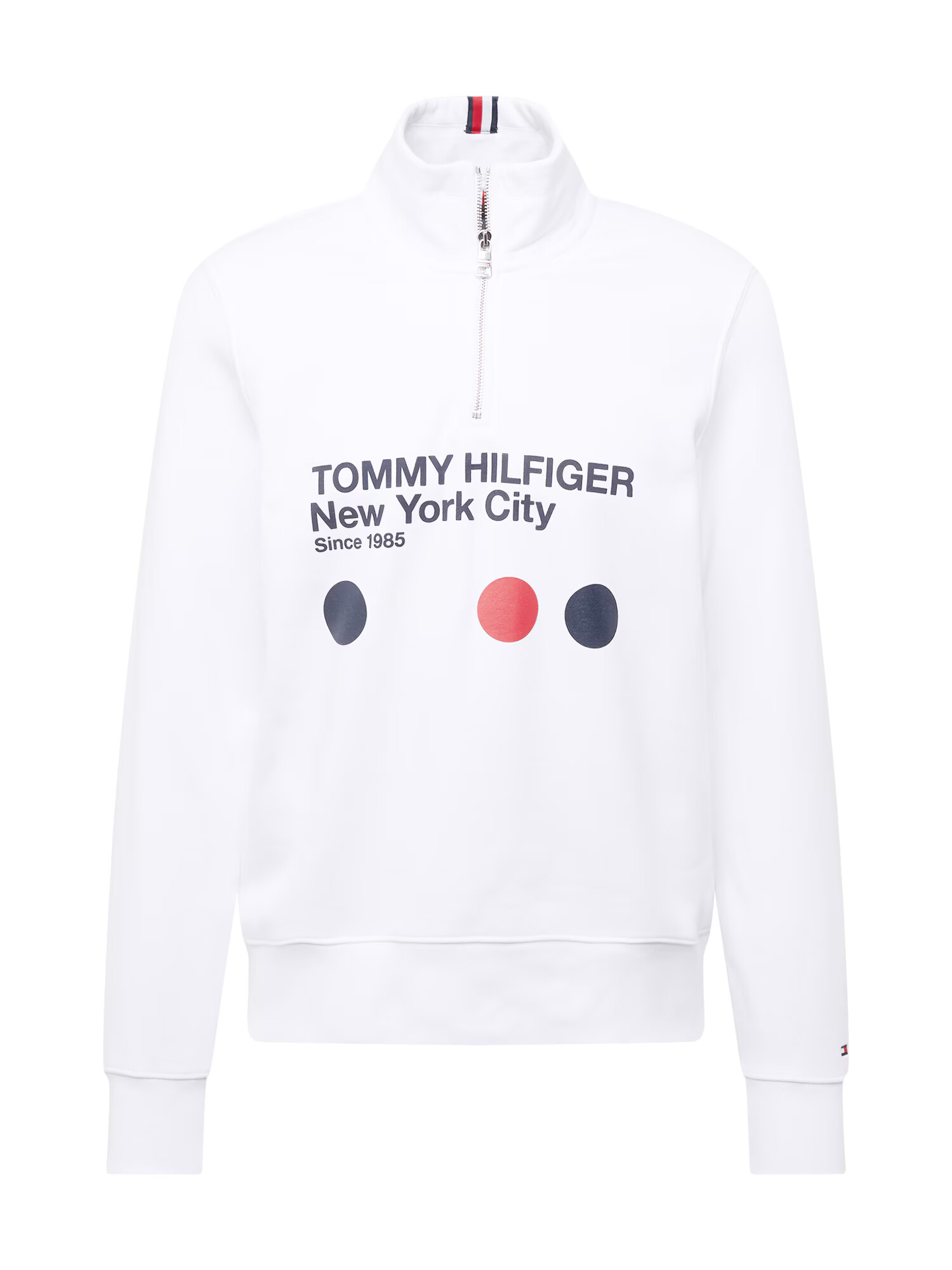 TOMMY HILFIGER Mikina námornícka modrá / červená / biela - Pepit.sk